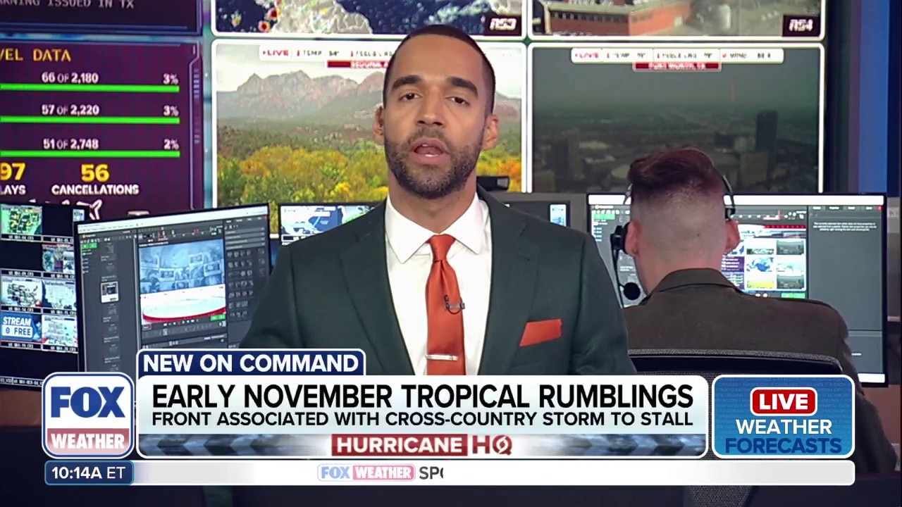 Late-season tropical trouble brewing in the Caribbean amid historically ...