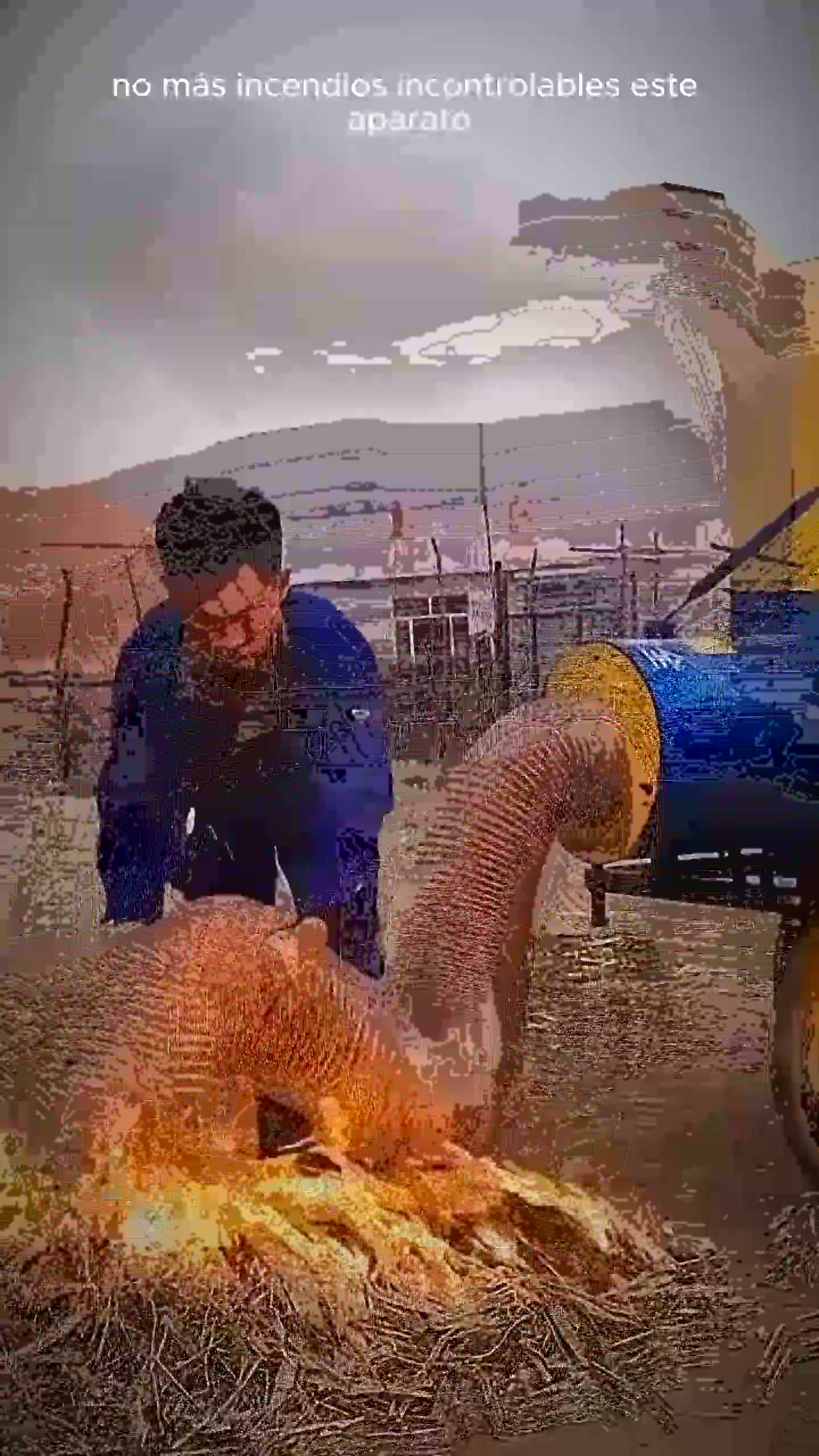 El extractor de incendios que salva bodegas enteras