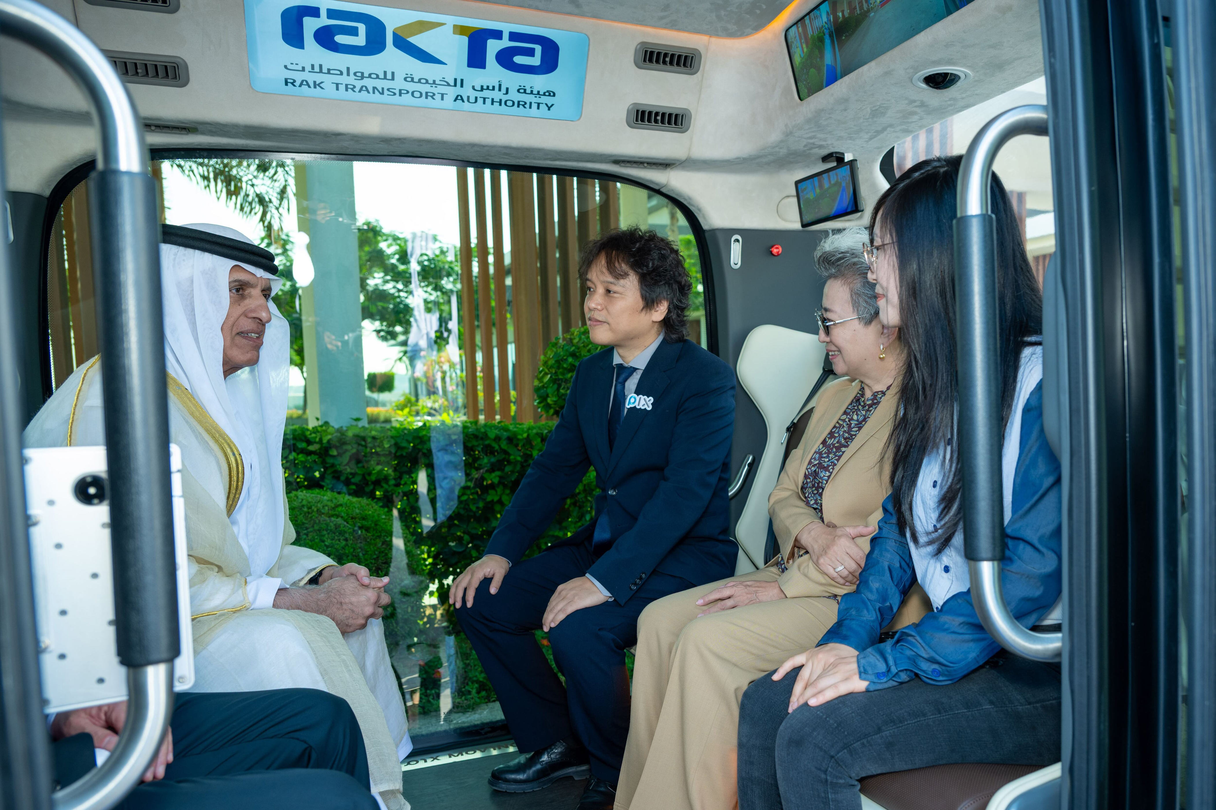 Ras Al Khaimah launches self-driving mobility framework and vehicle ...