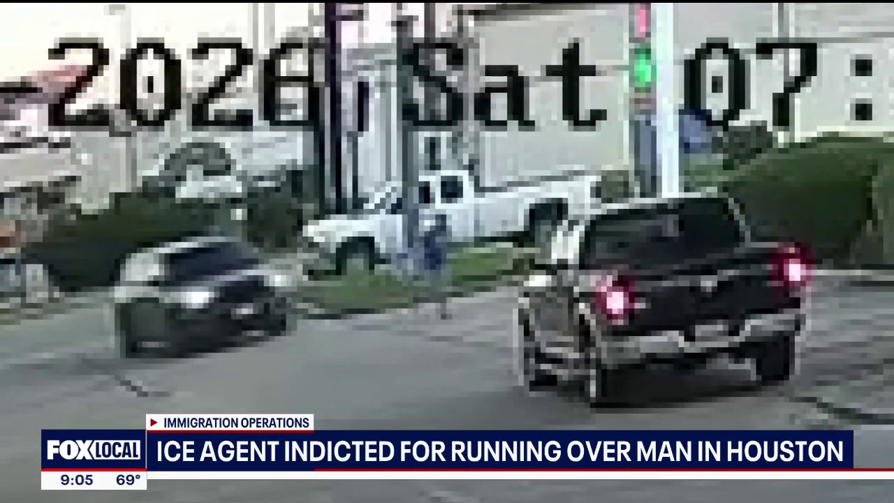 ICE agent indicted for running over man in Houston