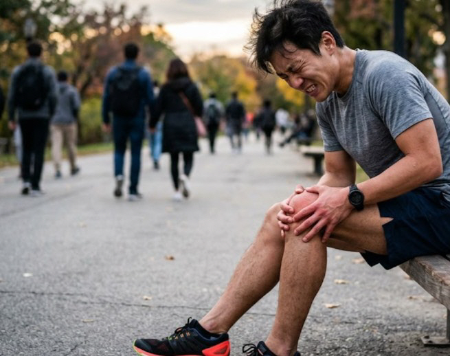 Knee pain even though you don’t exercise? 'Chondromalacia' is troubling ...