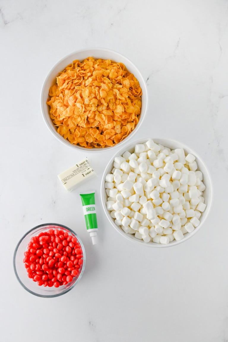 Cornflake wreaths