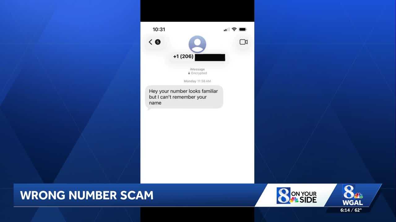 Wrong number scam uses mistaken texts to target victims