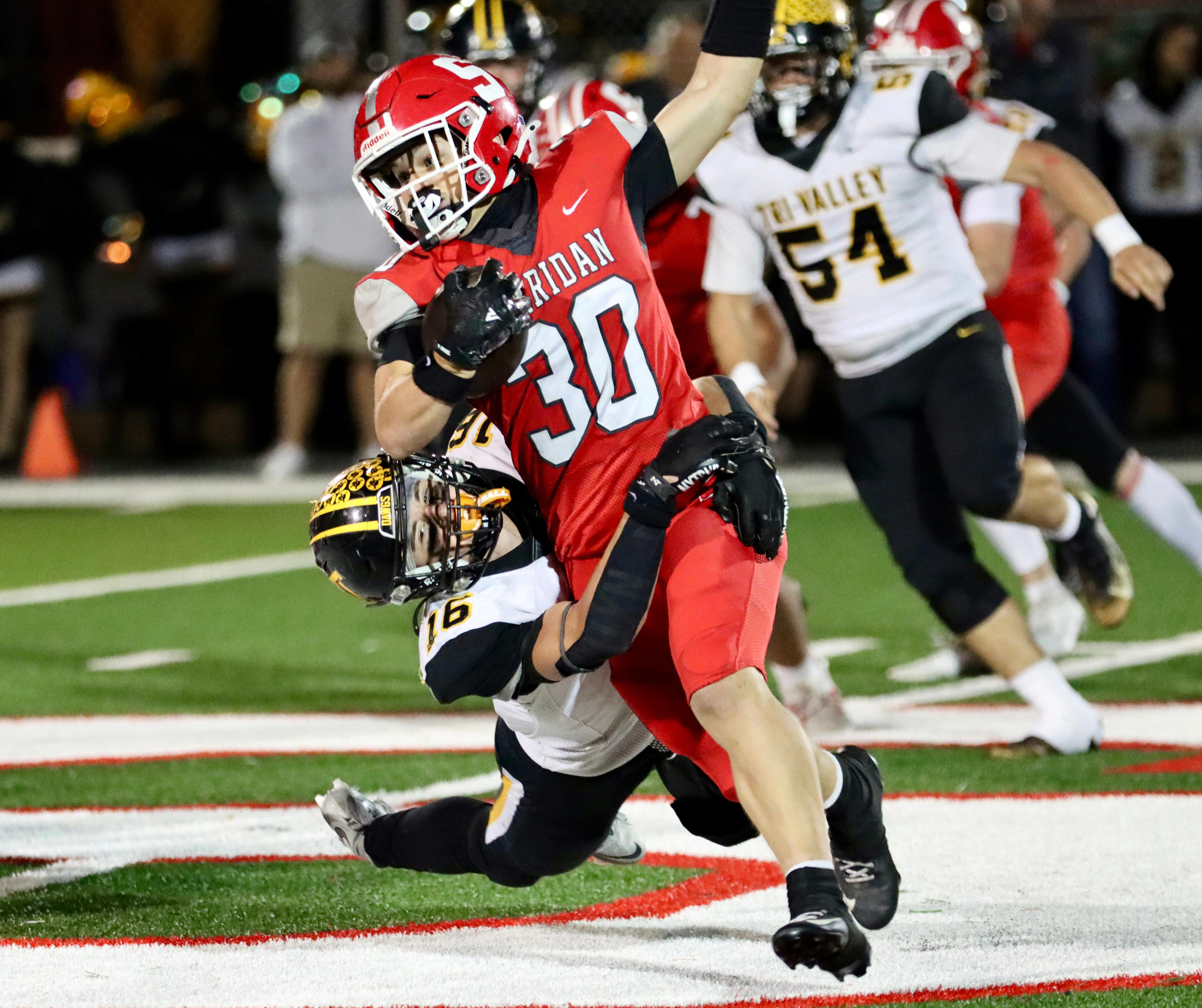 Young RBs fuel Sheridan in revenge win vs. Tri-Valley