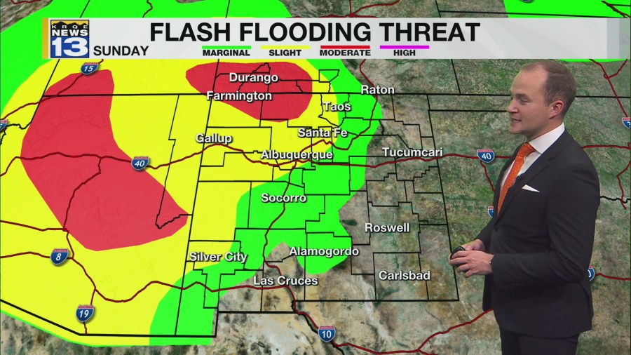 Heavy rain, mountain snow will return to parts of New Mexico, southwest ...