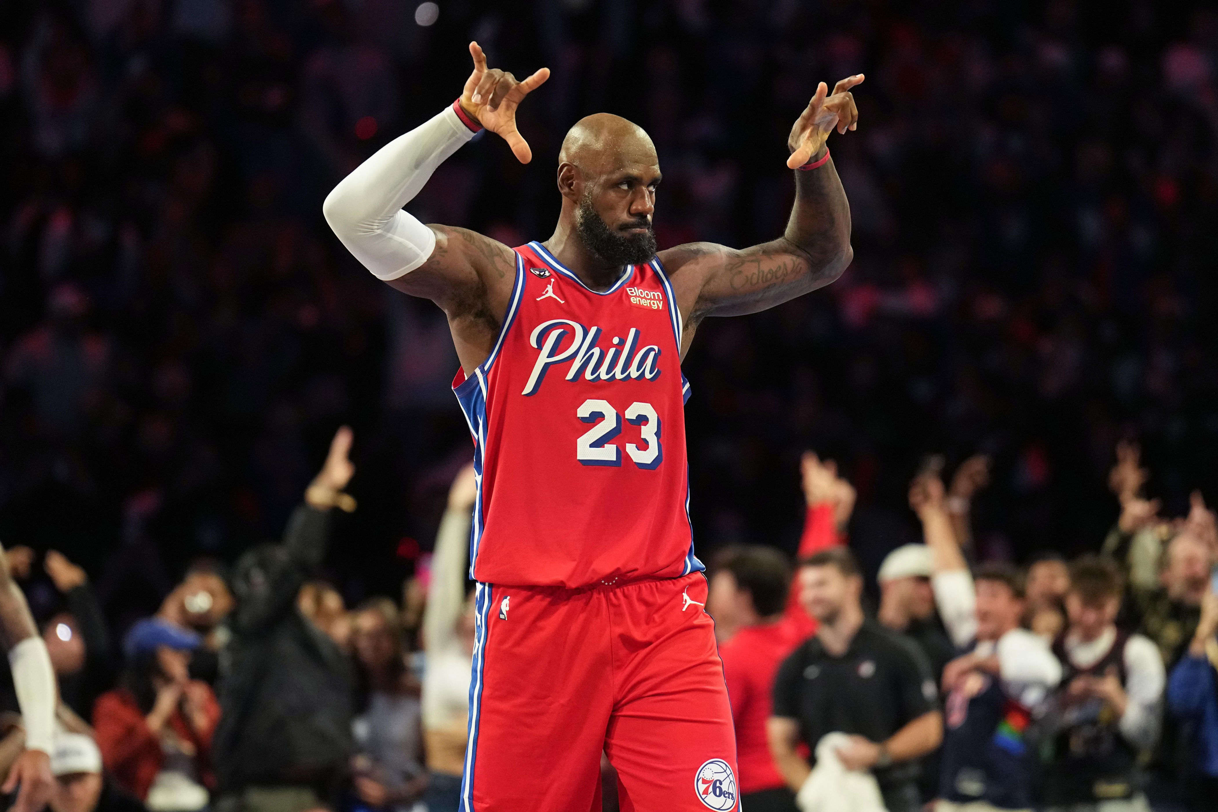 Sixers bell ringer: LeBron has his best game as a Sixer in win vs. Knicks
