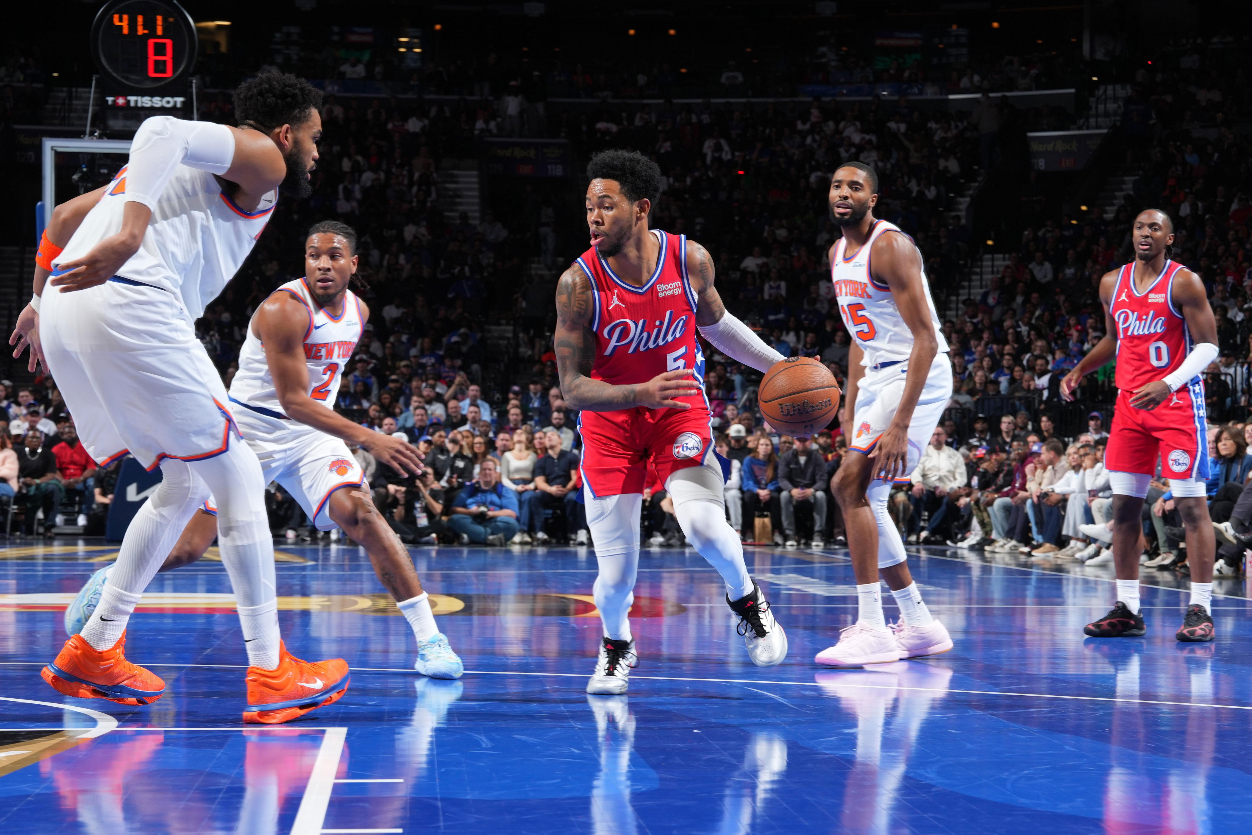 Sixers bell ringer: LeBron has his best game as a Sixer in win vs. Knicks