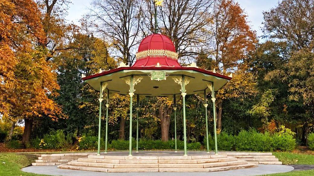 Historic bandstand restored two years after devastating fire