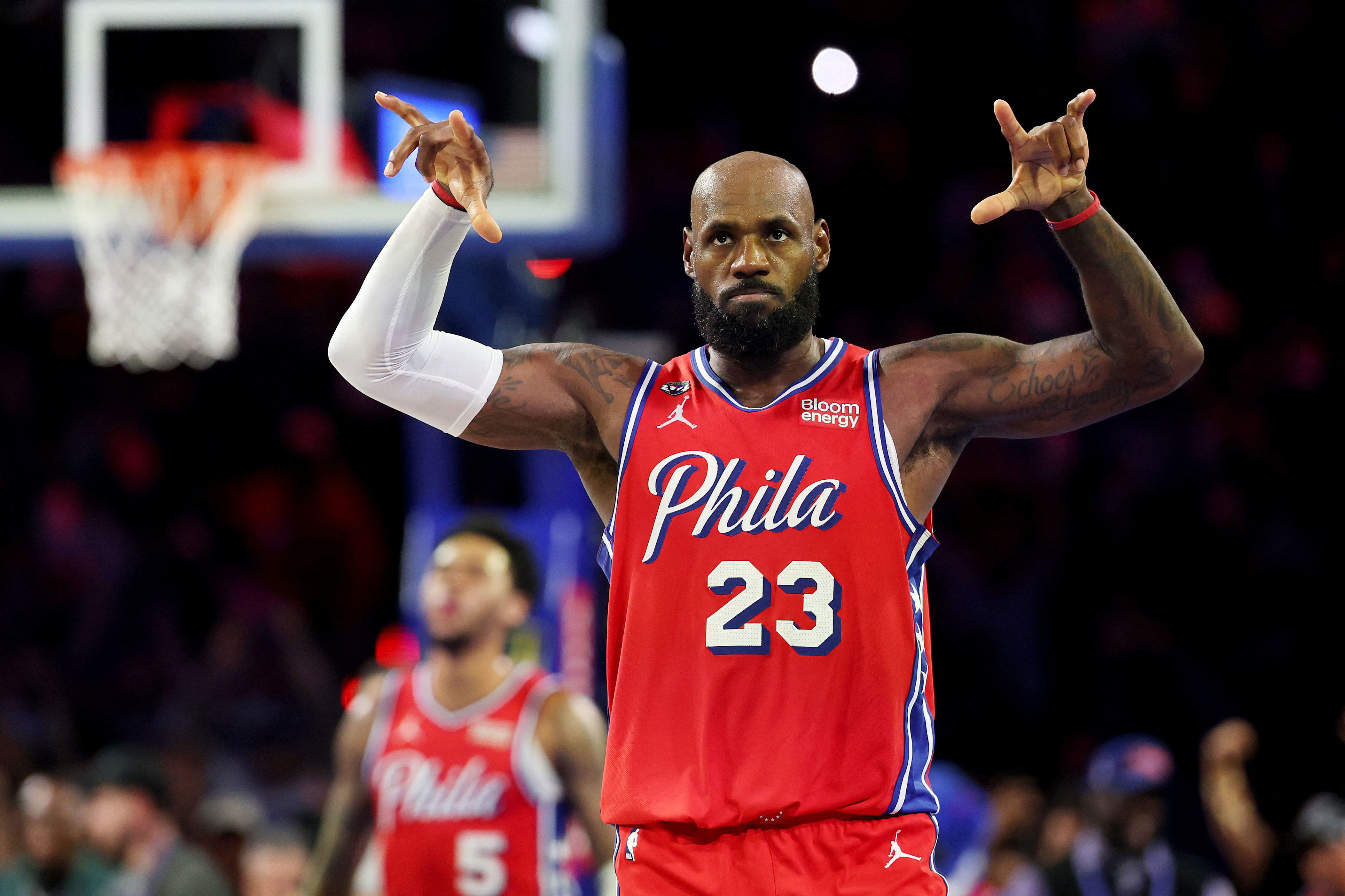 James, Maxey fuel 76ers over Knicks in NBA Cup thriller