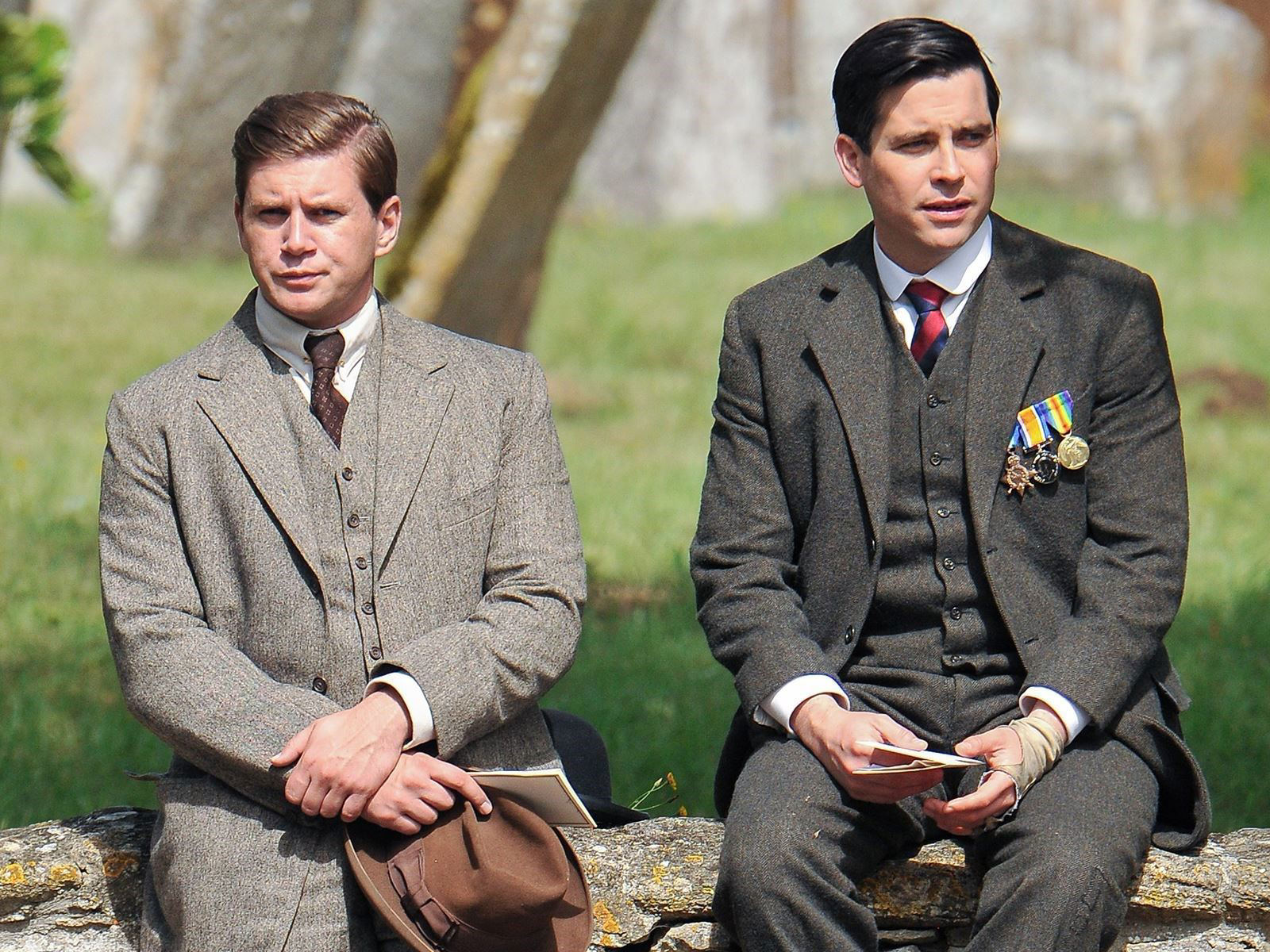 Downton Abbey: stars on set for season five