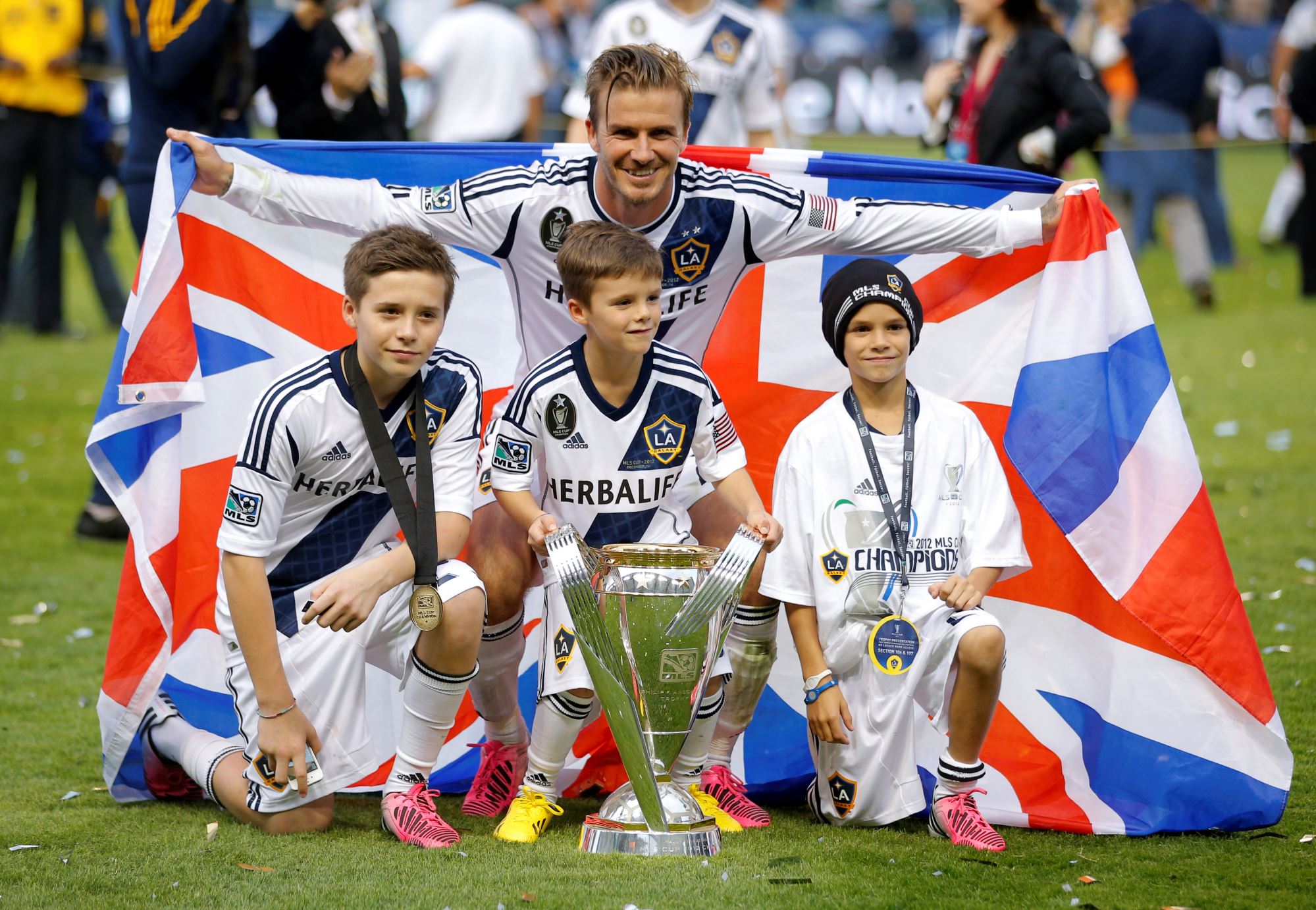 ベッカムの息子もプロに 親子アスリート列伝