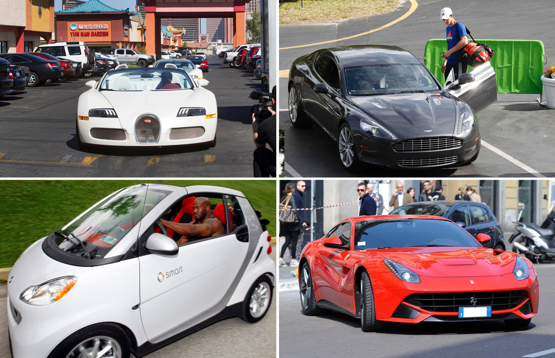 有名アスリートのクールな愛車を紹介