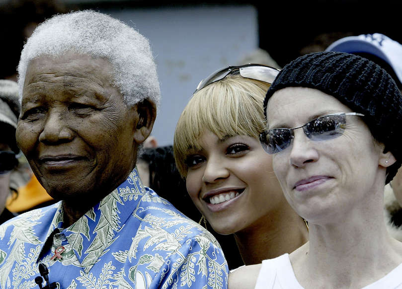 Celebrities who shaked hands with Nelson Mandela, EntertainmentSA News South Africa