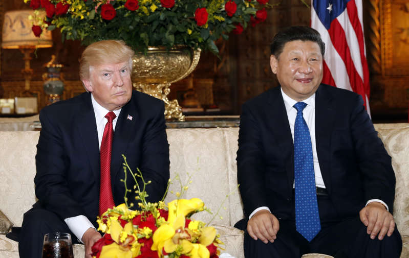 President Donald Trump and Chinese President Xi Jinping meet in Palm Beach, Florida, at Trump's Mar-a-Lago estate in 2018.