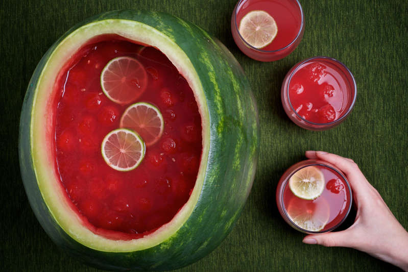 WASHINGTON, DC - Summer Watermelon Punch photographed in Washington, DC. (Photo by Deb Lindsey For The Washington Post via Getty Images).