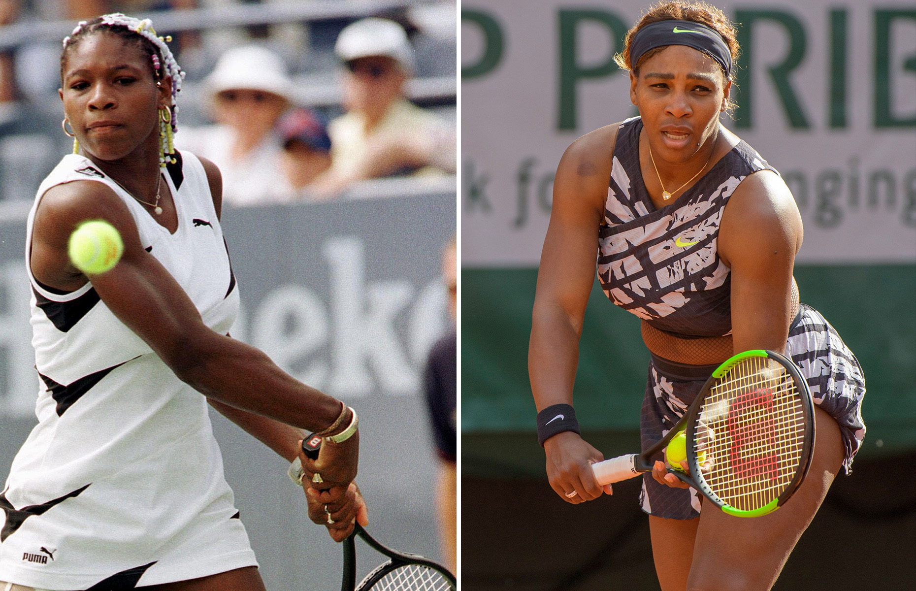 レジェンドから現役ナンバー1まで 有名テニス選手たちの あの頃と今