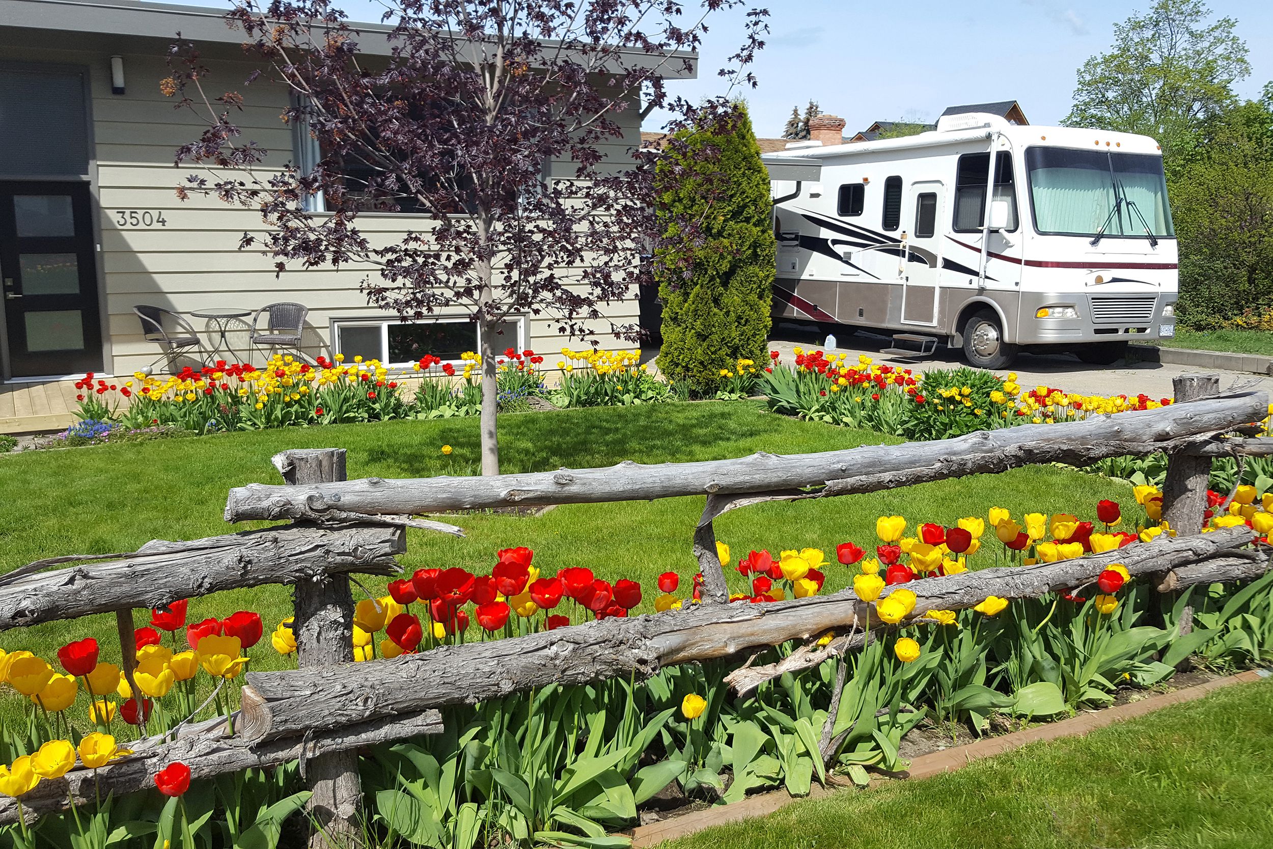 <div class="rich-text"><p>If you're not a full-time RVer, now is not the time to plan or embark on any trips, says Angela Neylon, who RVs full-time with her husband, Bill, and their dogs Henry and Cailin. "My father-in-law heard about people renting RVs to leave a bigger city to go quarantine at parks in Arizona and Nevada. If you are not a full-time RVer, I do not recommend doing this," Neylon notes. "I understand the appeal. If you travel in an RV, it's pretty easy to stay isolated on the road. However, with spots at parks being so limited right now, those spots need to be saved for full-timers." </p></div>