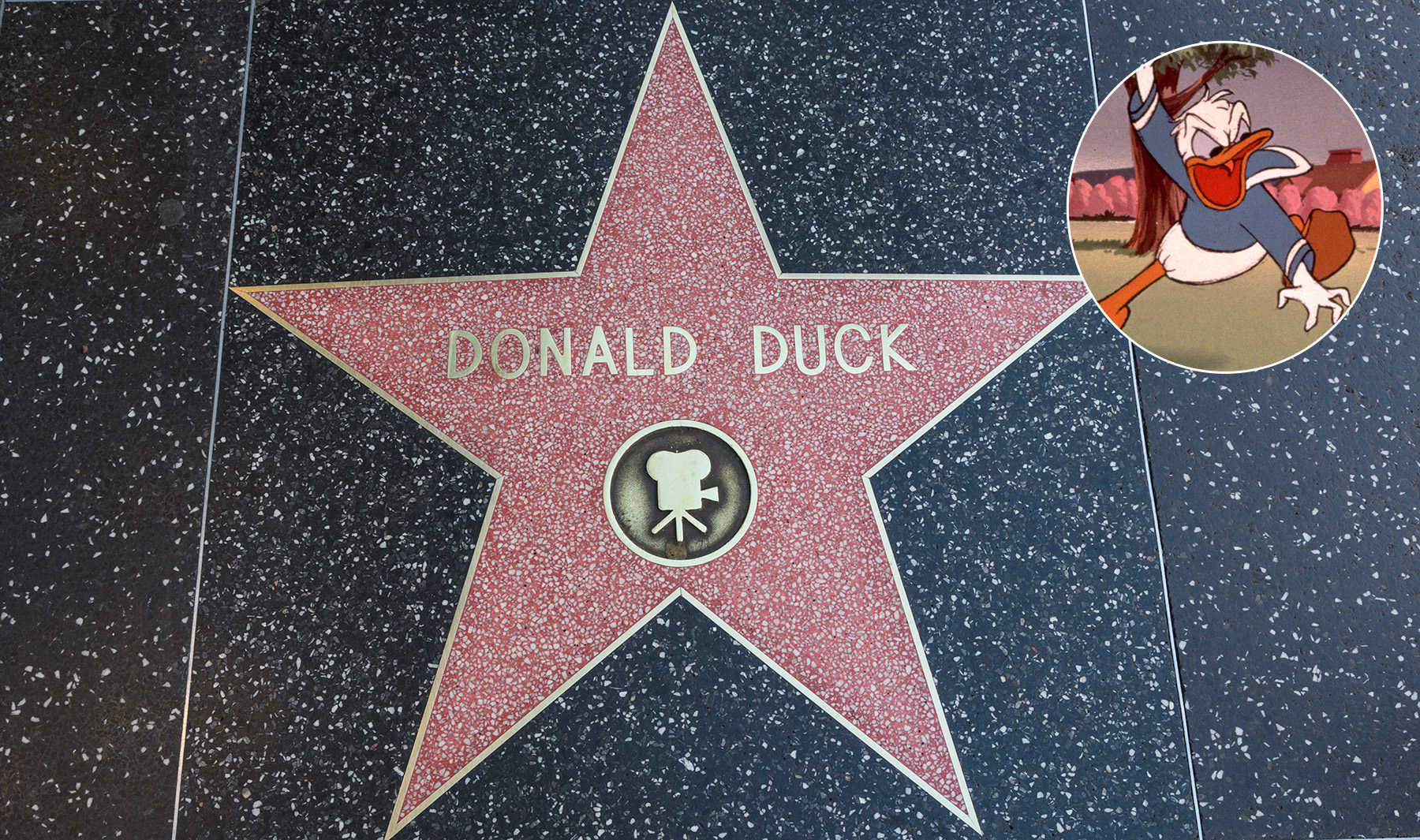 Fictional characters that feature on the Hollywood Walk of Fame