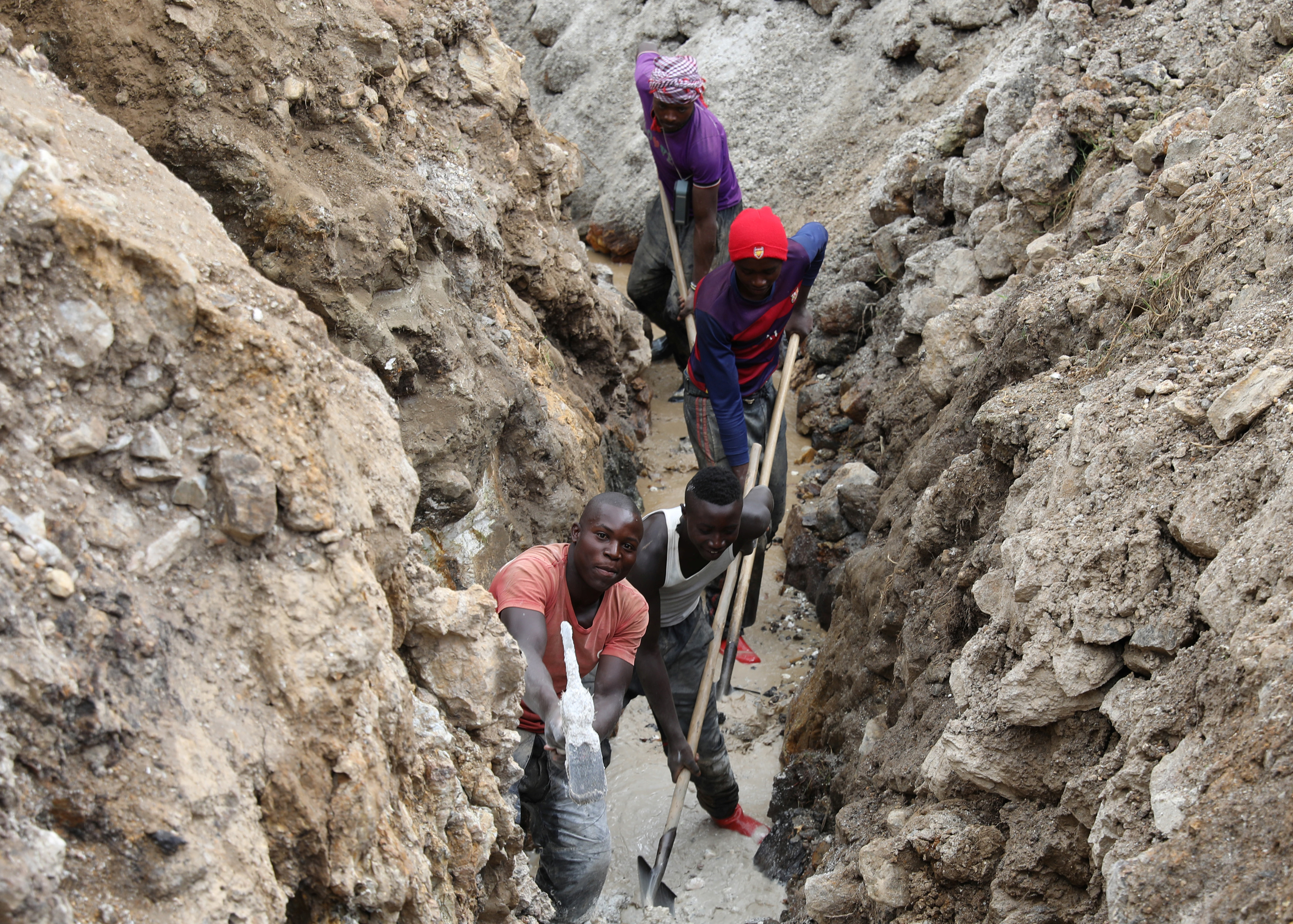 File picture of coal mine in Democratic Republic of Congo.