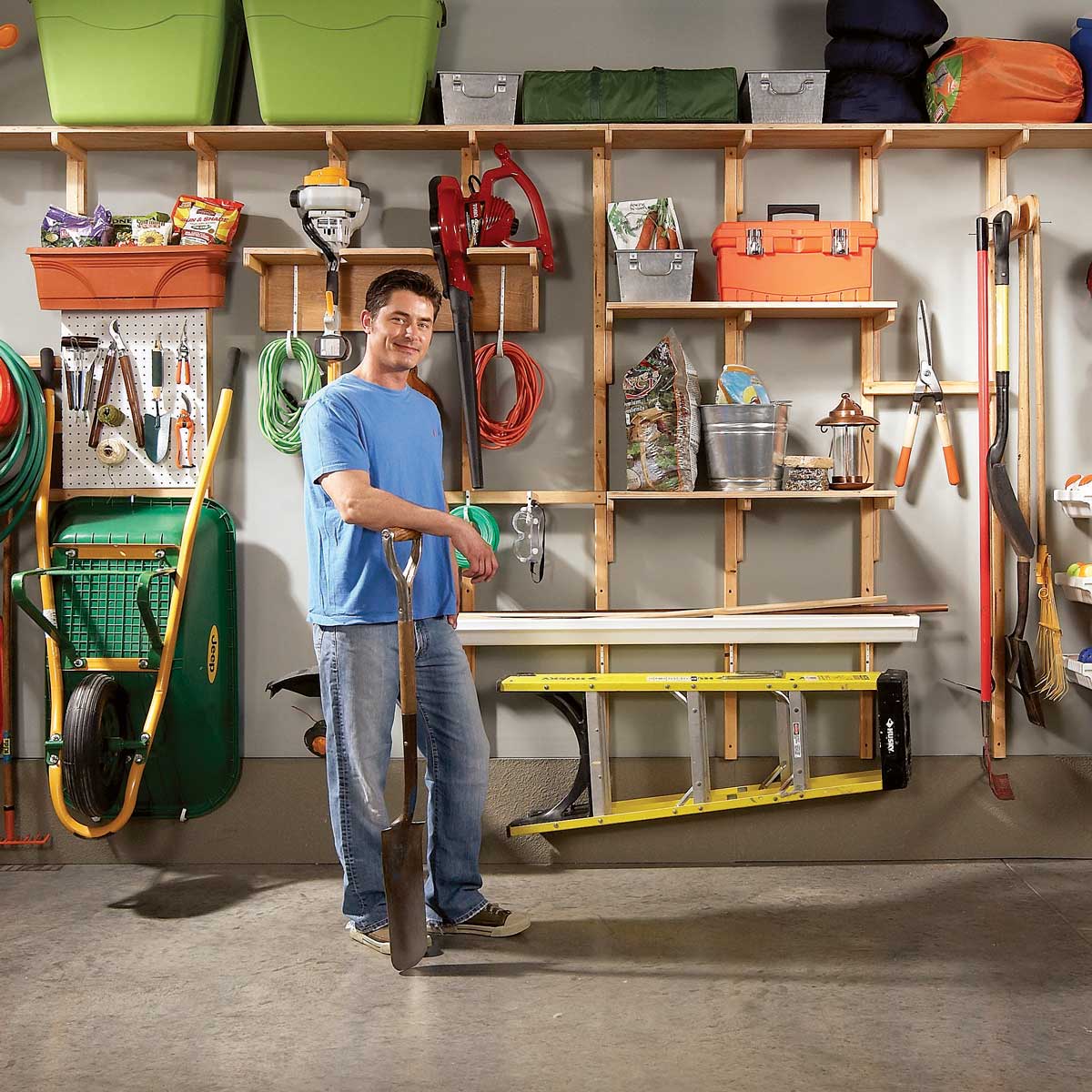 24 DIY Garage Storage Projects That Save Space and Money