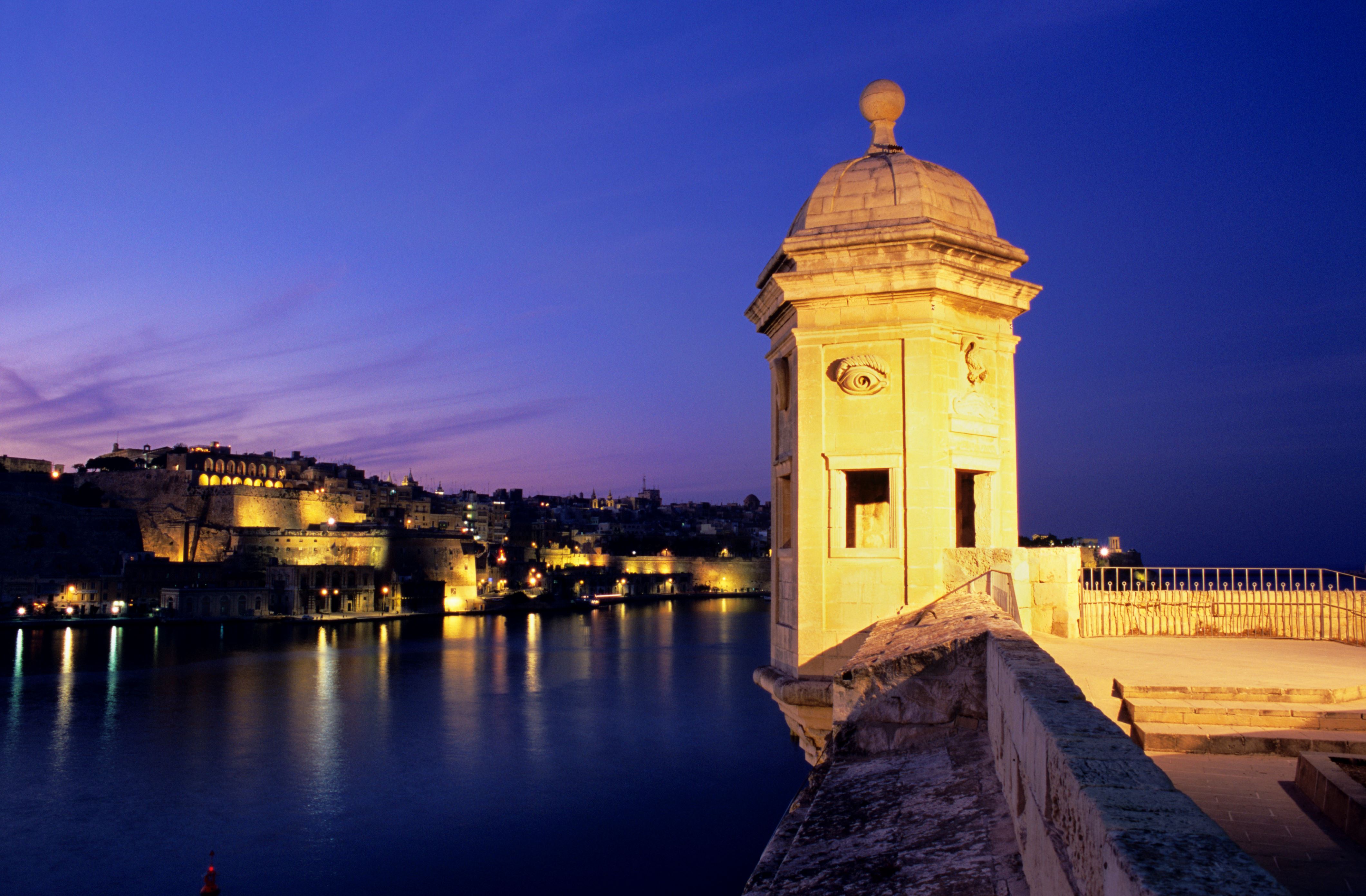 Слайд 6 из 22: Malta, Valetta. View of the city from Senglea tower