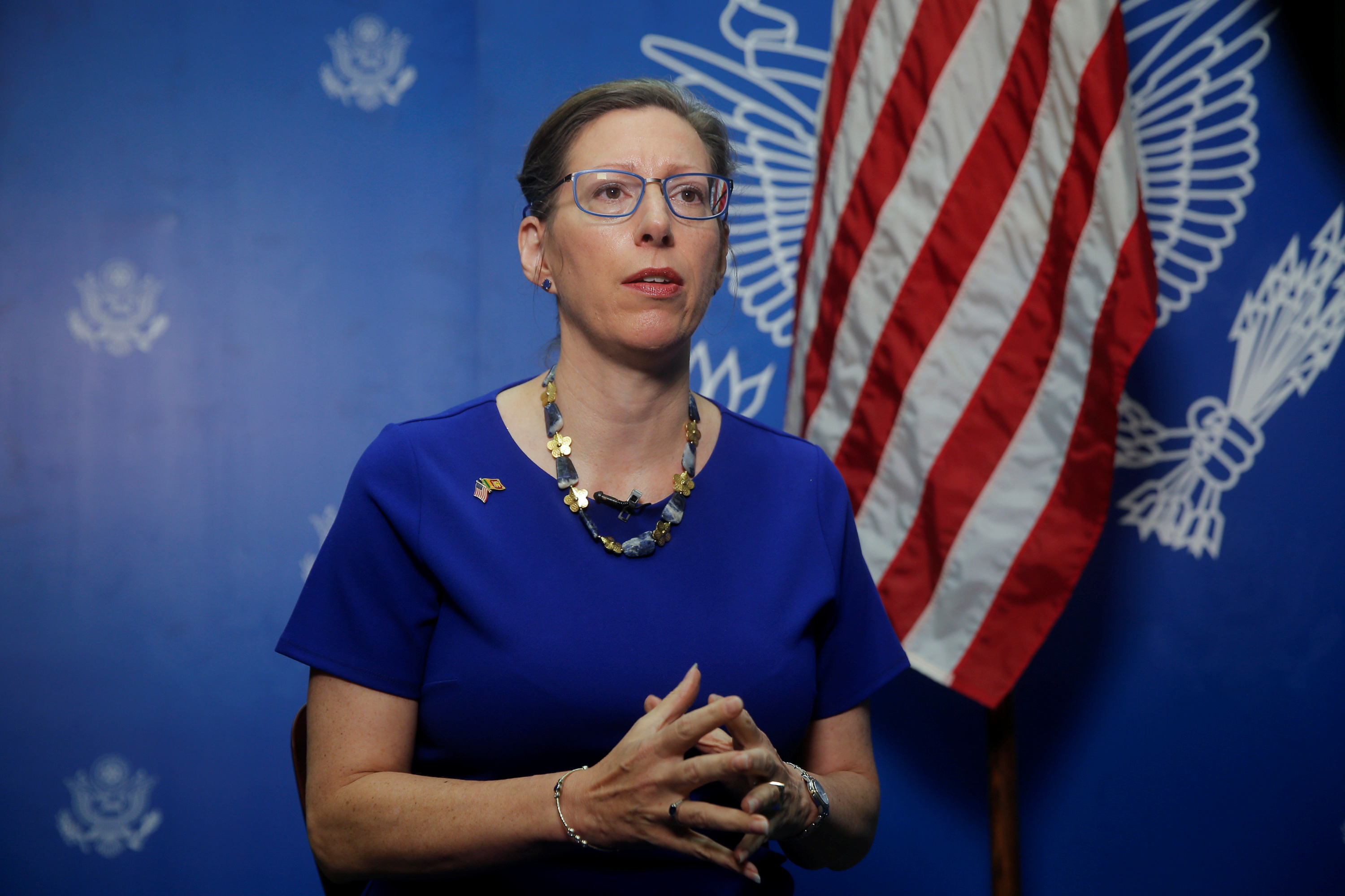 美国驻斯里兰卡大使阿丽娜·特普利茨