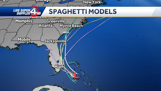 Invest 94-L spaghetti models