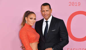 CFDA Fashion Icon Award recipient US singer Jennifer Lopez and fiance former baseball pro Alex Rodriguez arrive for the 2019 CFDA fashion awards at the Brooklyn Museum in New York City on June 3, 2019. (Photo by ANGELA WEISS / AFP)        (Photo credit should read ANGELA WEISS/AFP/Getty Images)