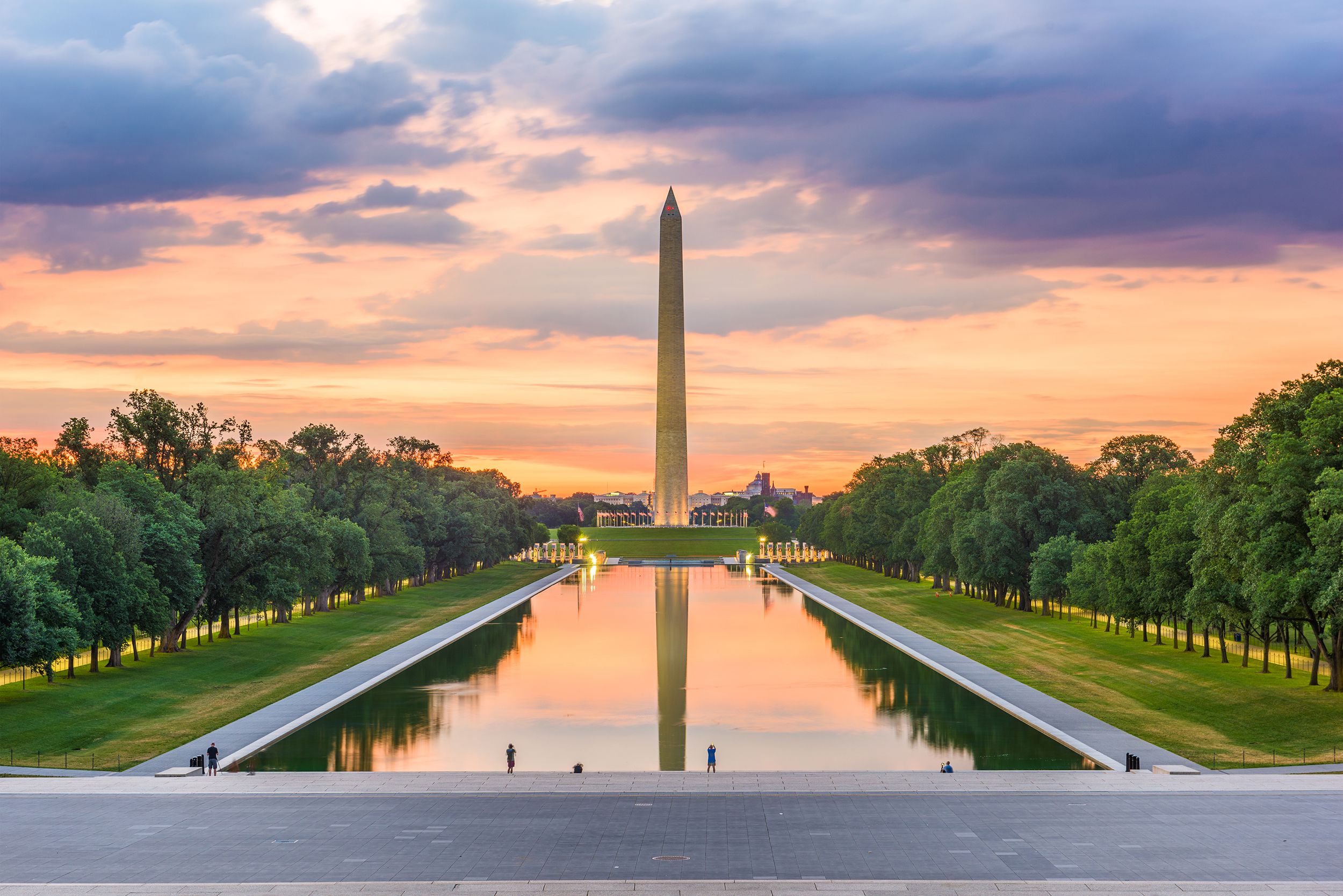 <p><em>Washington, D.C.</em> <br>The 555-foot obelisk on the National Mall was built to commemorate George Washington, commander-in-chief of the Continental Army who would go on to be America's first president. The <a href="https://www.nps.gov/wamo/index.htm">Washington Monument</a> opened to the public in 1888, and has been a signature site in the nation's capital since. </p><p><b>Related:</b> <a href="https://blog.cheapism.com/free-things-to-do-in-washington-dc/">23 Free or Cheap Things to Do in Washington, D.C</a>.</p>