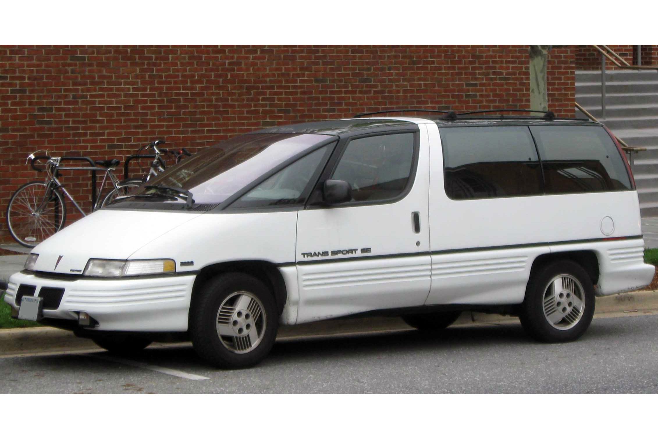 <p>The fundamental truth of minivans is that they aren't cool or easy on the eyes, and carmakers are probably better off embracing this fact than pretending otherwise. But poor Pontiac didn't get that memo before designing the oddly pointy Trans Sport, which the auto company described as the "<a href="https://jalopnik.com/5847867/1990-pontiac-trans-sport-was-the-space-vehicle-of-the-90s">space vehicle of the 90s</a>." (We suppose that does sound better than "Dust Buster on wheels.") Starting in the year 1997, Pontiac dropped the futuristic styling in favor of a more traditional look.</p>