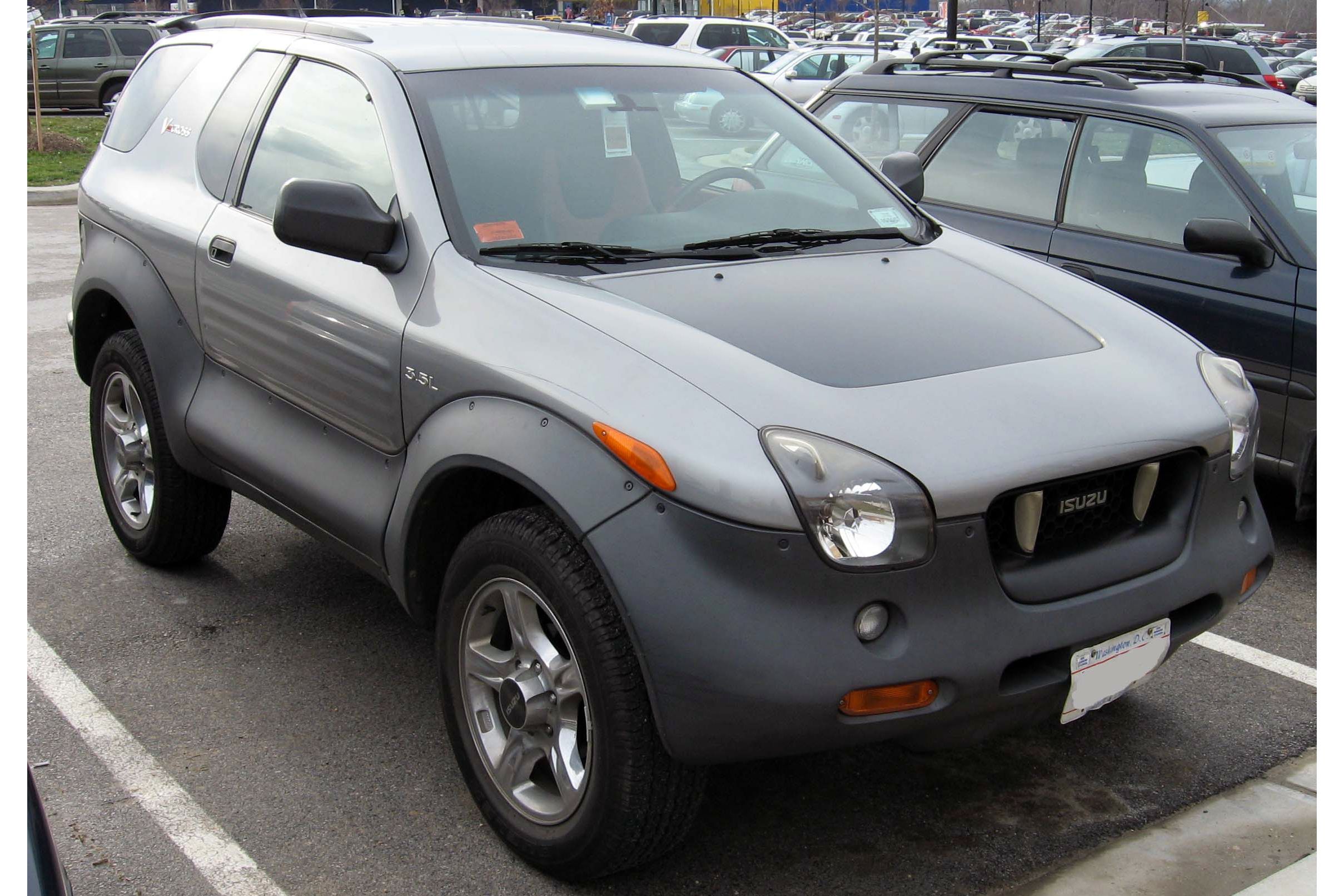 <p>About a decade before it decided to leave the U.S. market, Isuzu tried to <a href="https://blog.cheapism.com/best-suvs/">give buyers an SUV</a> that looked distinctive, fun, and a touch futuristic. So it produced the VehiCross, a limited-edition vehicle that inspired both cheers and jeers. While it snagged a <a href="https://www.motortrend.com/news/isuzu-vehicross/">decent enough review</a> from Motor Trend (though they do call the VehiCross "a Toyota RAV4 on high-potency steroids," others pulled few punches. "No one wants a three-door SUV that looks like an <a href="https://www.caranddriver.com/features/concepts-we-wish-were-never-built-feature">escapee from the set of 'Battlestar Galactica,'</a> " deadpans Car and Driver.</p>