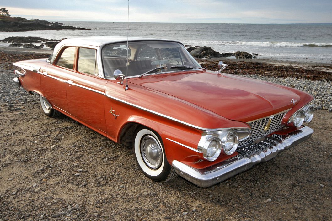 <p>Just back away slowly from this <a href="https://blog.cheapism.com/best-convertible-cars/">classic cruiser</a> and no one will get hurt. The 1961 Plymouth Fury lived up to its angry name with a truly menacing-looking front-end "face." It "wasn't the only furrowed brow <a href="http://www.curbsideclassic.com/curbside-classics-american/curbside-classic-1961-plymouth-fury-what-planet-are-you-from/">scowling out of showrooms</a> across the United States in 1961. But it was the one that possibly caused the most nightmares," writes Curbside Classic.</p>