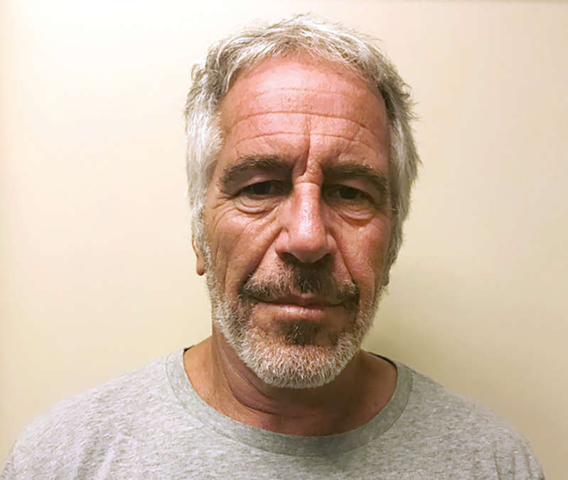 This March 28, 2017, file photo, provided by the New York State Sex Offender Registry, shows Jeffrey Epstein.