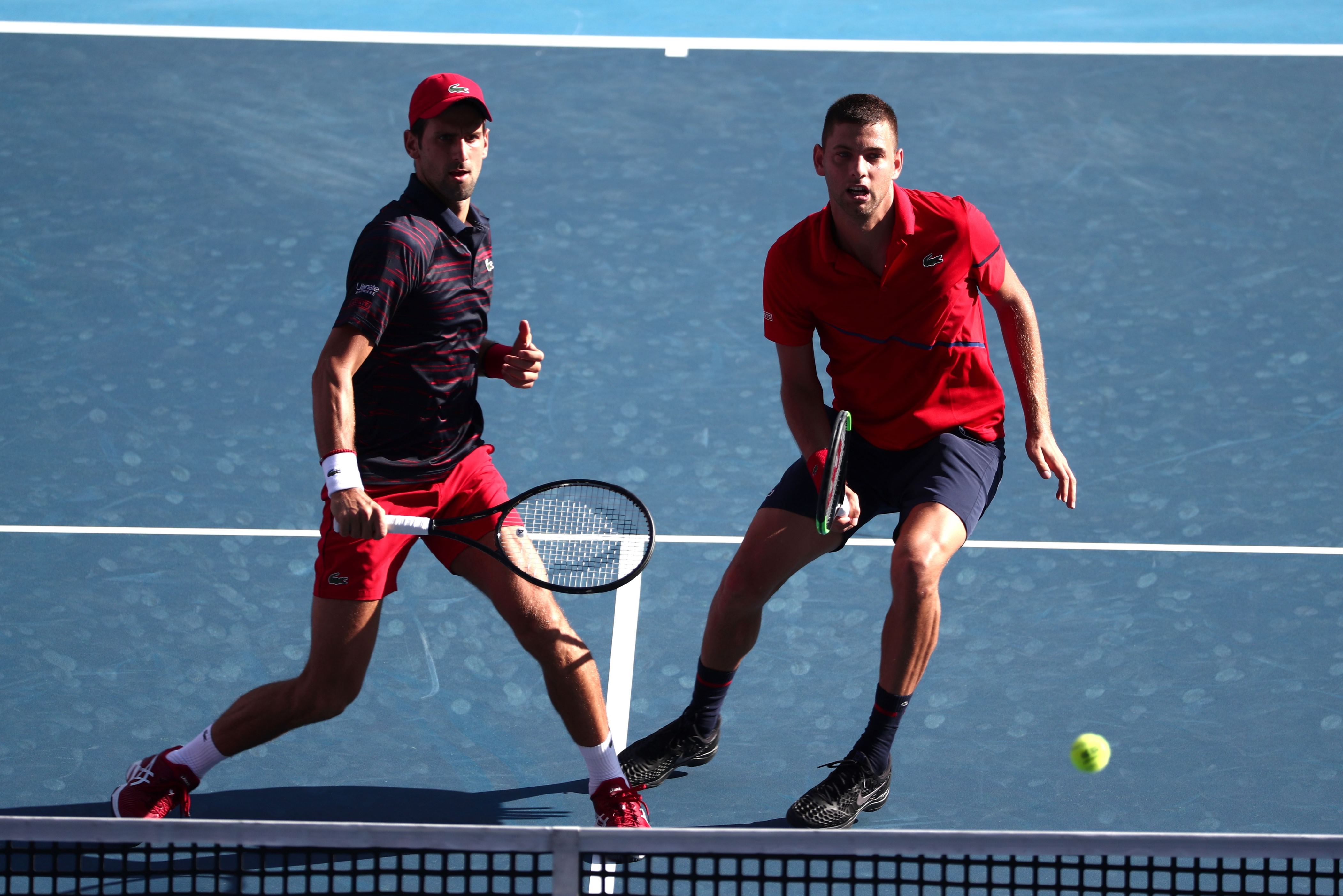 Doubles Defeat Doesn T Dent Djokovic S Comeback