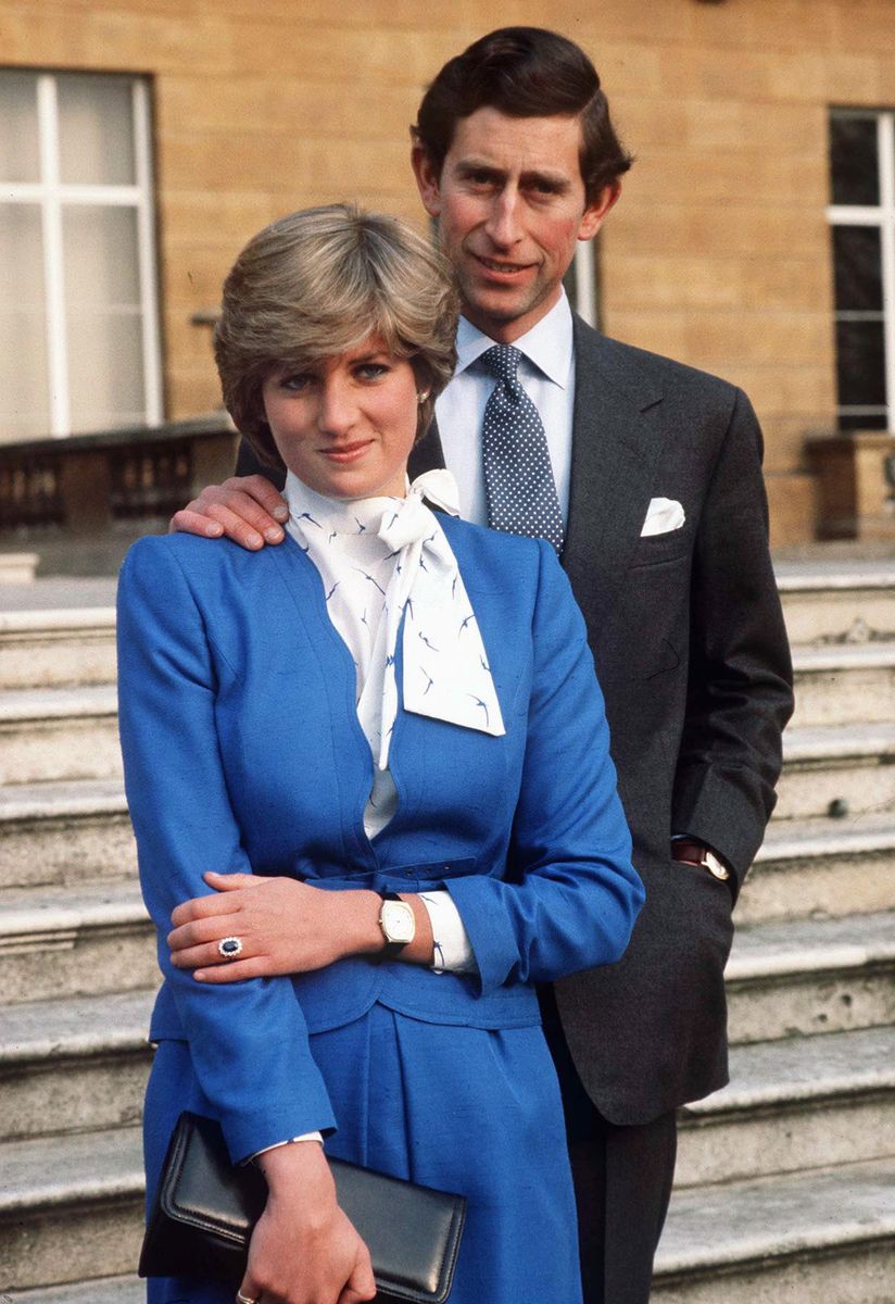 <p>The engagement ring of the century (yep, the same sapphire sparkler that Kate Middleton now totes around) made its debut when Prince Charles and Lady Diana Spencer announced their engagement on the grounds outside of Buckingham Palace. </p>