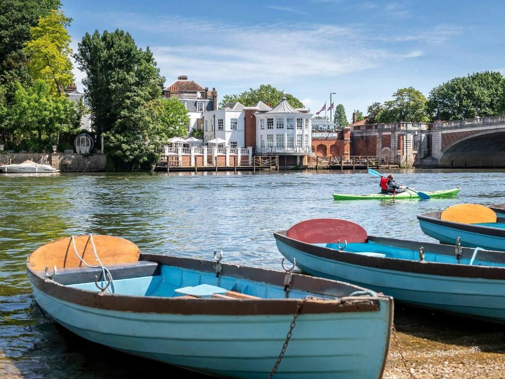 <p>This charming hotel that sits on the banks of the River Thames might only be 40 minutes from London but it feels a world away. You'll feel your stresses melt away from the moment you step through the <a href="https://www.booking.com/hotel/gb/mitre-hotel.en-gb.html?aid=2070929&label=weekend-trips-from-london">Mitre</a>'s doors as you snuggle up with a whisky from the honesty bar in the cosy Library or head for the chic 1665 Riverside Brasserie to feast on oysters and steak. On a sunny day, you'll feel like you're somewhere as glamorous as St Tropez, and if it rains, the in-room roll-top bathtubs call your name.</p><p>If you're after an elegant yet homely place to stay for a weekend trip from London, The Mitre is as warm and stylish as they come. Here, everyone's welcome (including the dog!) and it's jam-packed with history (Hampton Court Palace is just opposite), while providing everything you could require when escaping from the city: top-notch dining, beautiful spaces (don't miss the sun-drenched terrace in summer) and friendly faces.</p><p><a class="body-btn-link" href="https://www.booking.com/hotel/gb/mitre-hotel.en-gb.html?aid=2070929&label=weekend-trips-from-london">CHECK AVAILABILITY</a></p>