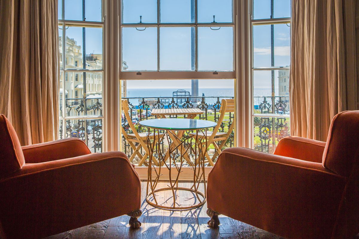 <p>Soak up the epic views of Brighton's coastline from this cool townhouse in iconic Regency Square. Just under an hour away, this coastal city is the perfect weekend trip from London.</p><p>Nestled directly opposite the old pier and i360 tower, Artist Residence Brighton is complete with quirks and unexpected surprises. Some rooms have been decorated by local artists, while others have been designed in-house using rustic vintage furniture. </p><p><a class="body-btn-link" href="https://www.booking.com/hotel/gb/artists-residence.en-gb.html?aid=2070929&label=weekend-trips-from-london">CHECK AVAILABILITY</a></p>