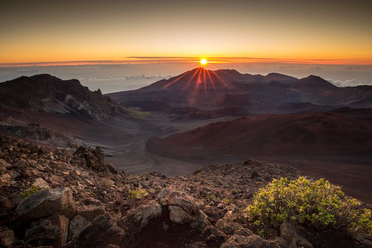 <p>Also known as the House of the Sun, almost 1.5 million people a year visit Haleakala National Park, perched 10,000 feet above sea level. According to Hawaiian legend, demigod Maui (from Moana fame), lassoed the sun from the top of the volcano and pulled it across the sky. See it for yourself why viewing the sunrise or sunset from the top of Haleakala is one of the top things to do in Maui. </p>