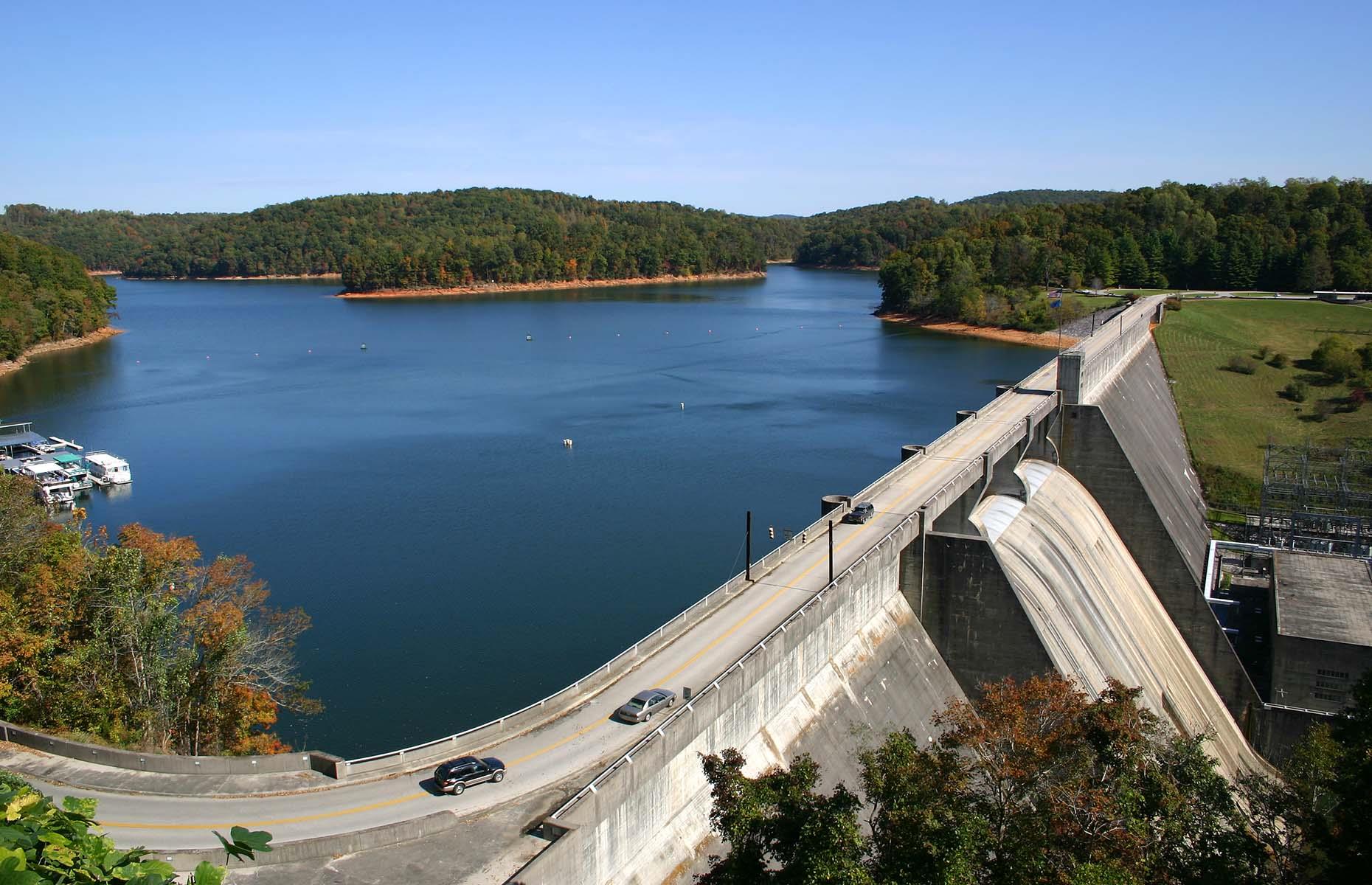 <p>Recognized for its historic significance as the route to Norris Dam (pictured), the Tennessee Valley Authority's first hydroelectric project in the 1930s, the Norris Freeway is a lot more than just an access road. Running from Rocky Top to the dam, the road offers opportunities for multiple outdoor pursuits in the Norris Dam State Park, including hiking, trout fishing and boating.</p>  <p><a href="https://www.loveexploring.com/gallerylist/65669/unusual-things-youll-find-on-a-road-trip-through-the-usa"><strong>Check out these unusual things you'll find on an American road trip</strong></a></p>