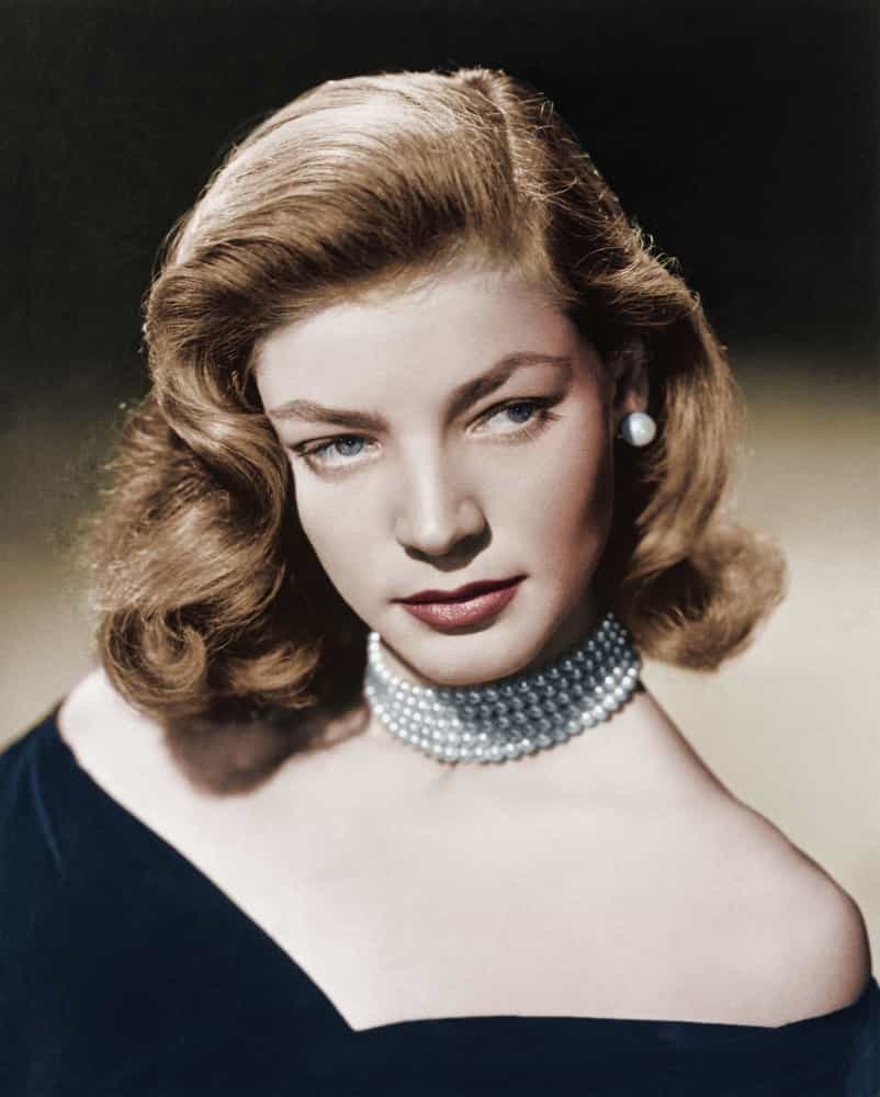 <p>Lauren Bacall was one of the most iconic actresses of the 1940s. Many actresses still try to replicate her style today, and in 2014 the makeup brand Bobbi Brown released a line called 'Scotch on the Rocks,' inspired by Bacall.</p>