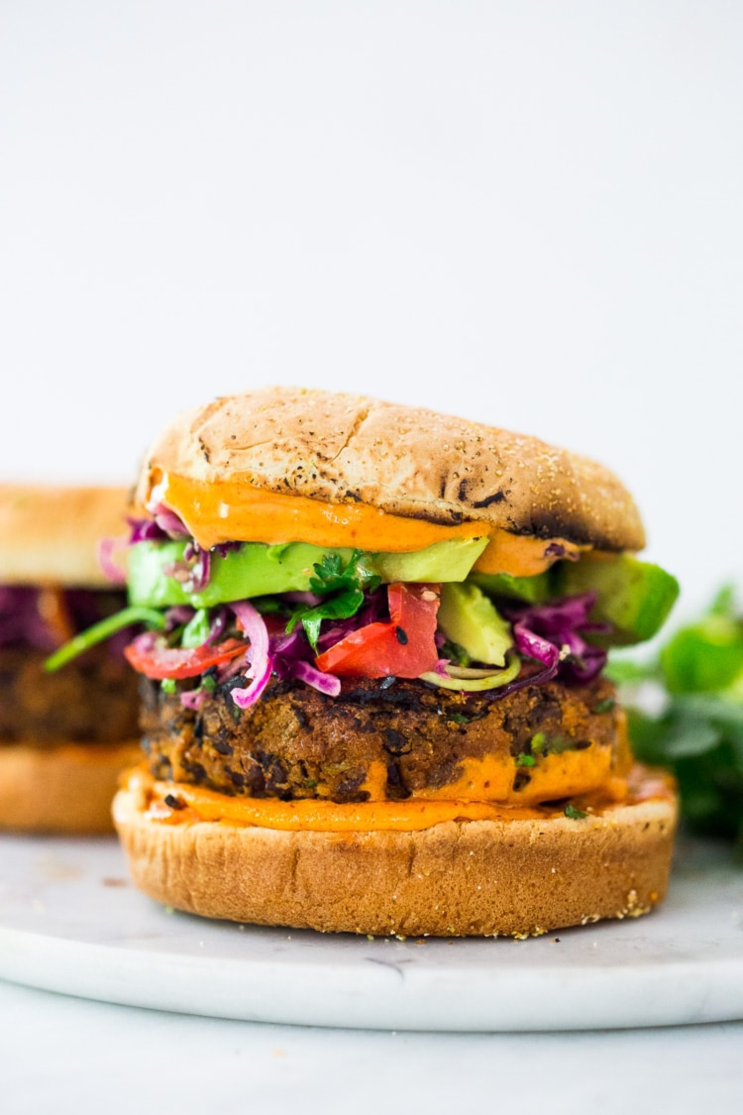<p>These black bean burgers are made with zesty Mexican seasonings, and some of the ingredients are slightly cooked beforehand to infuse them with maximum flavor. Ready in less than 40 minutes, they'll definitely become a meatless meal fave! <a href="https://www.feastingathome.com/black-bean-burger-recipe/" rel="noopener">Get the recipe here.</a></p>