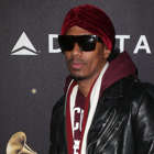 Nick Cannon wearing a hat