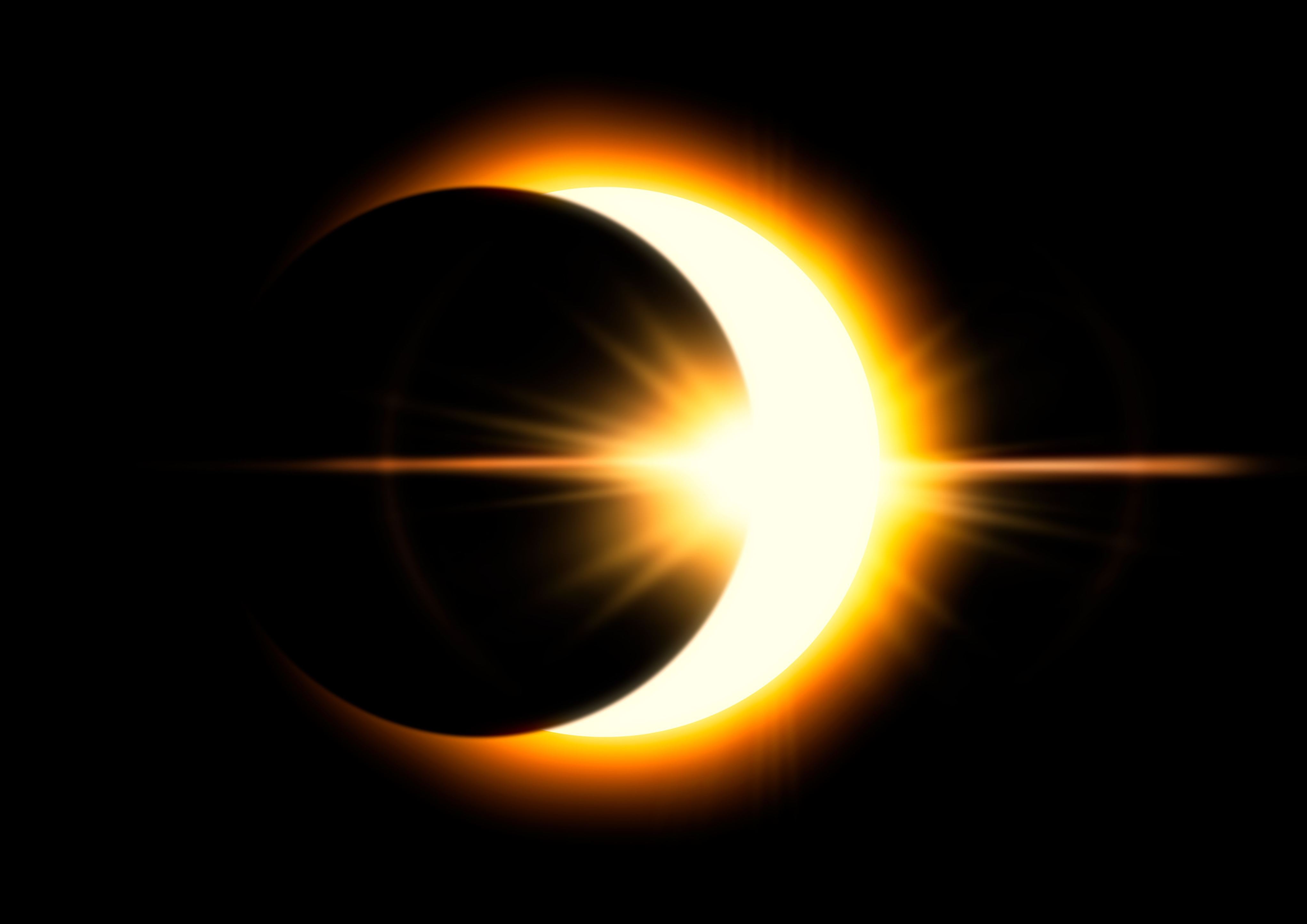 <p class="MsoNormal">A solar eclipse is what you get when the sun, moon and Earth are perfectly aligned, causing the moon to cast its shadow on Earth. They don’t happen all that often, but you know where they <i>never</i> happen? <a href="https://www.factslides.com/s-Solar-System">Anywhere else</a>, that’s where! If you’re not on Earth, you can’t see a solar eclipse, so solar eclipse fans, stay here on Earth. It will be worth it every few years.</p>