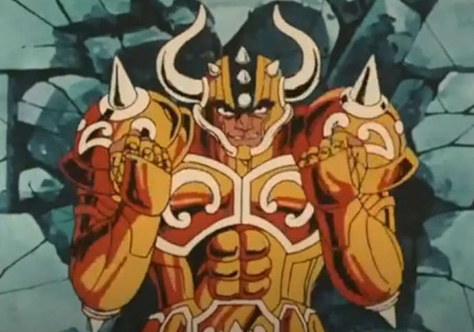 9 de 21 Fotos na Galeria: Personagem: Aldebaran - Aldebaran de Touro é um dos 12 cavaleiros que vestem as armaduras douradas no game/anime "Cavaleiros do Zodíaco". É reconhecido como um dos personagens com maior força física da trama.