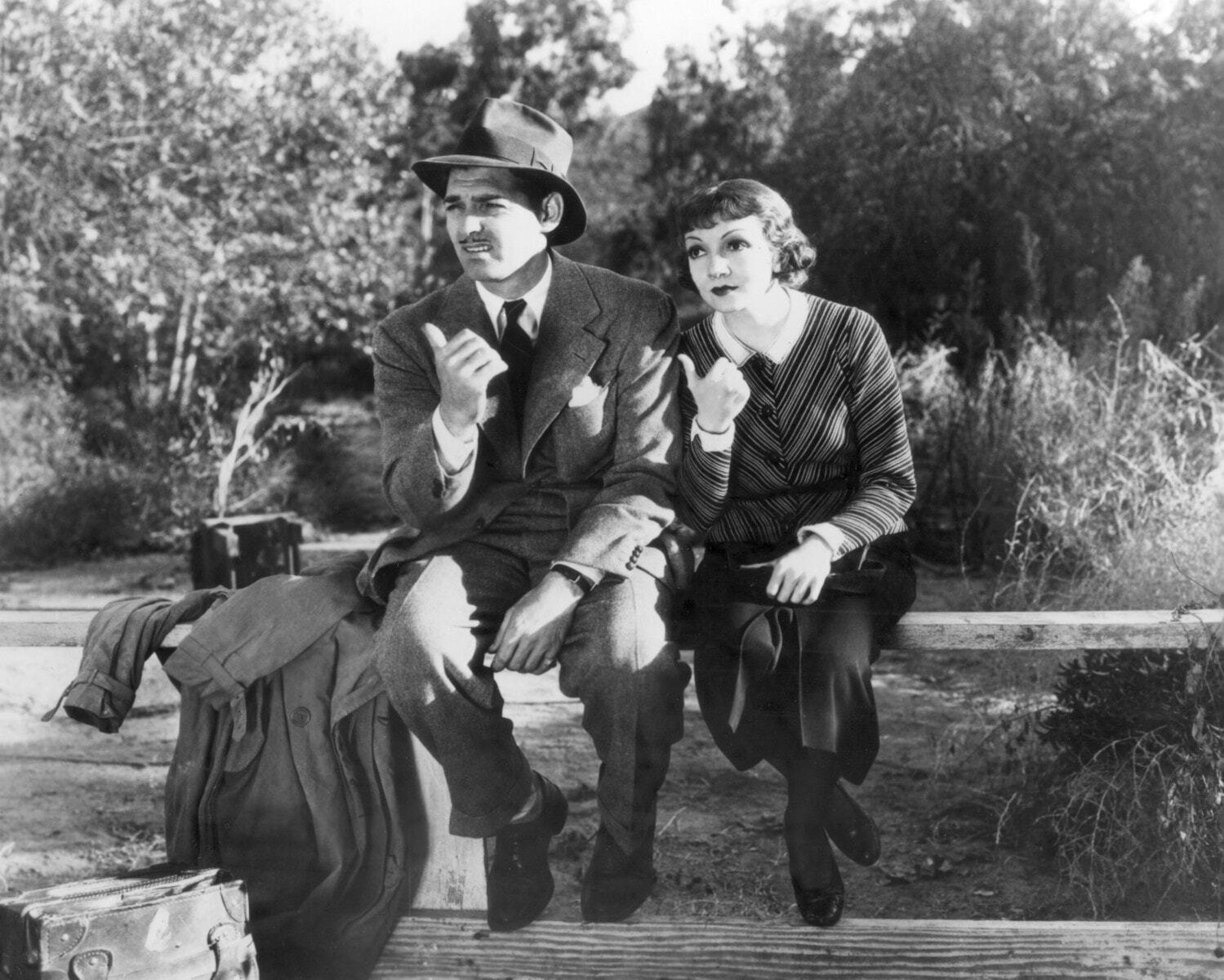 <p>One of the first road trip movies of all time, <a href="https://www.imdb.com/title/tt0025316/">this 1934 classic</a> starring Clark Gable and Claudette Colbert is famous for its iconic <a href="https://www.youtube.com/watch?v=Ar-hnj5Zsk4&ab_channel=Movieclips">ankle flaunting scene</a> that has been parodied an endless amount of times. It’s widely considered to be one of the greatest films ever, as the rom-com is filled with endless comedic moments as the pair venture out to New York. It was also one of the last movies released before the Motion Picture Association began stricter enforcement of the <a href="https://daily.jstor.org/end-american-film-censorship/">Motion Picture Production Code</a>, which severely limited what films could show for nearly three decades.</p>