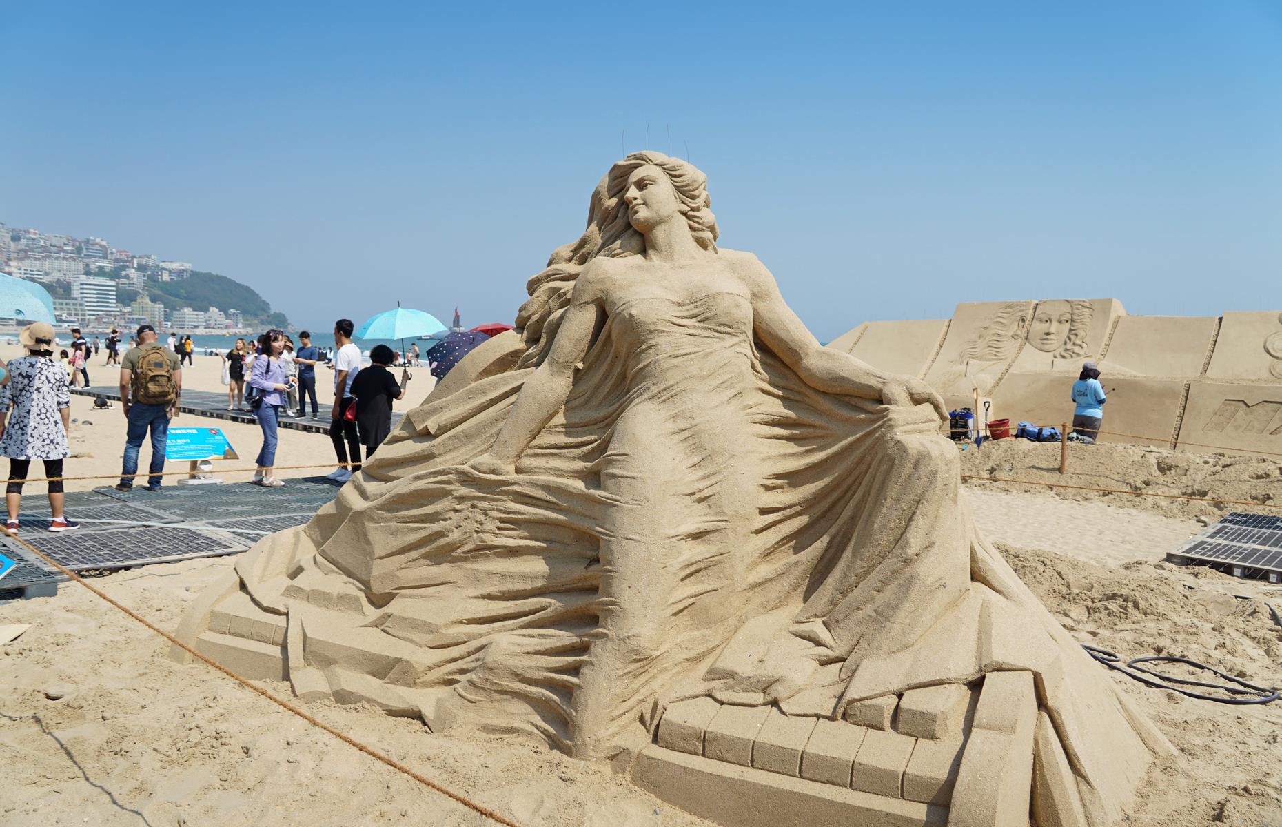 Surreal sand art takes over the sands of Busan in South Korea in May during its annual Haeundae Sand Festival which sees international artists get to work on Haeundae Beach. This ethereal sculpture is by the artist Zuo Zhang at the 2019 festival and is called the Scent of Music. The country’s second-largest city, Busan has glorious sandy beaches, perfect for making sandcastles and it's hoped the event can return in 2022.
