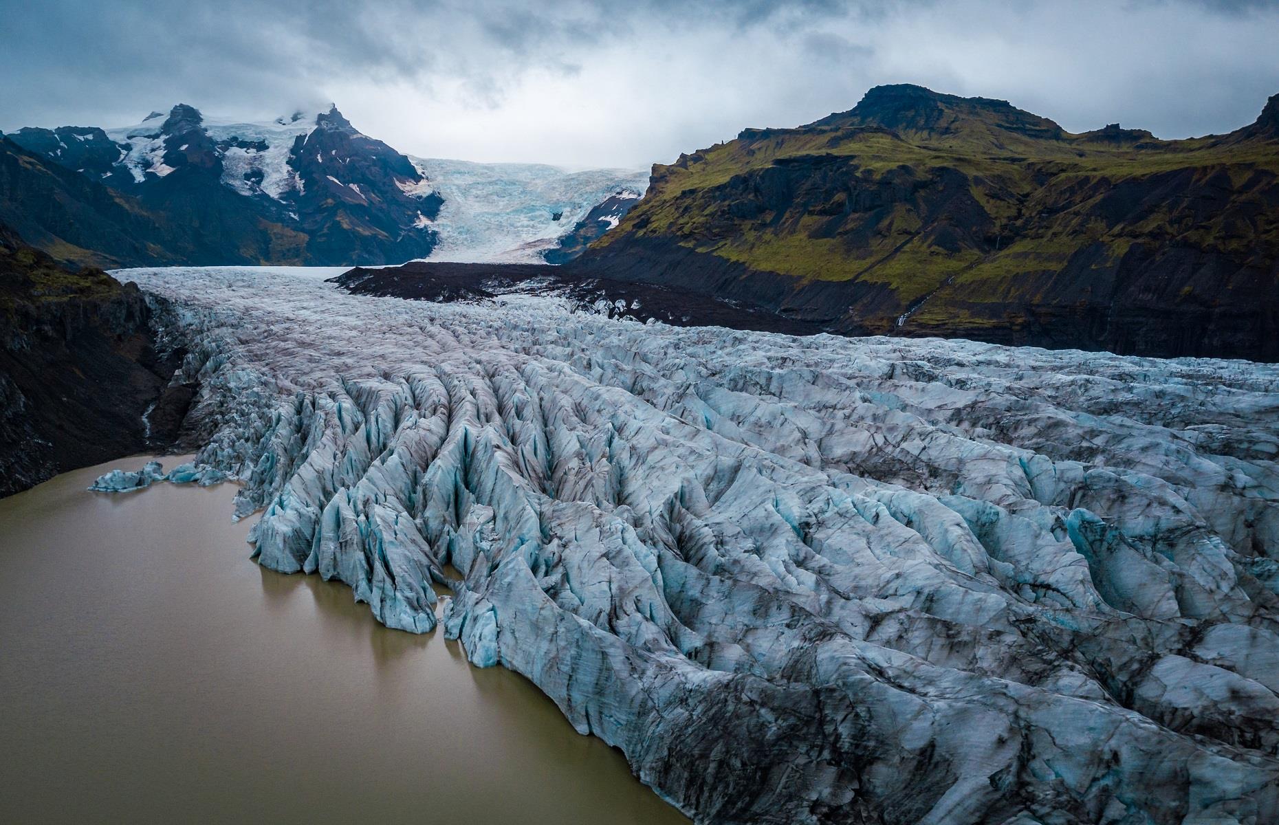<p>Savvy film and TV fans may recognize Svínafellsjökull from the likes of <em>Game of Thrones</em>, <em>Batman Begins</em> and <em>Interstellar</em>. Yet the majesty of this glacier can only really be experienced in person. An outlet glacier of Vatnajökull, the largest ice cap by volume in Europe, Svínafellsjökull lies inside Skaftafell Nature Reserve. Its dramatic ridges were formed over centuries, thanks to the weight of ice being dragged down the mountain. As far as natural wonders go, Svínafellsjökull is up there with the best.</p>