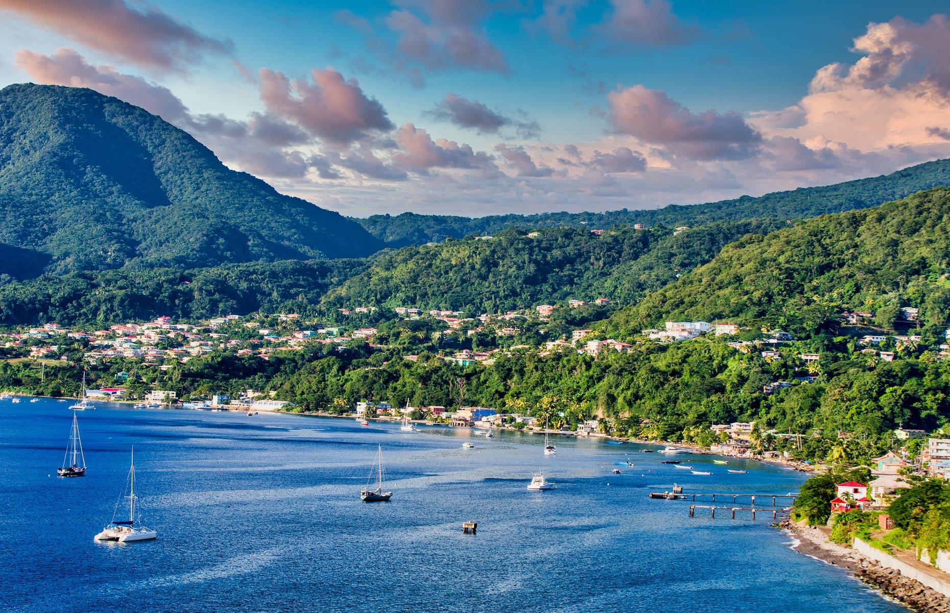<p>Not to be confused with the Dominican Republic, Dominica lies between Guadeloupe and Martinique. Known as 'Nature Island', it doesn't have stretches of vanilla-white sands – but it does have forest trails, wildlife adventures, boutique hotels and Boiling Lake, the world's second-largest hot spring.</p>