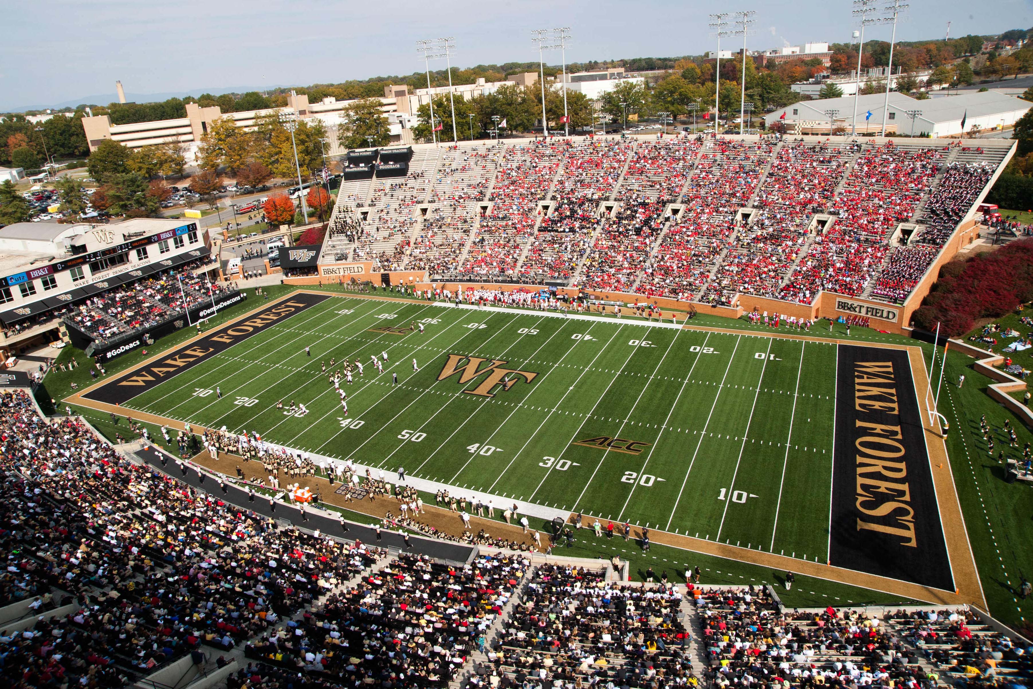 A t field. Small Stadium