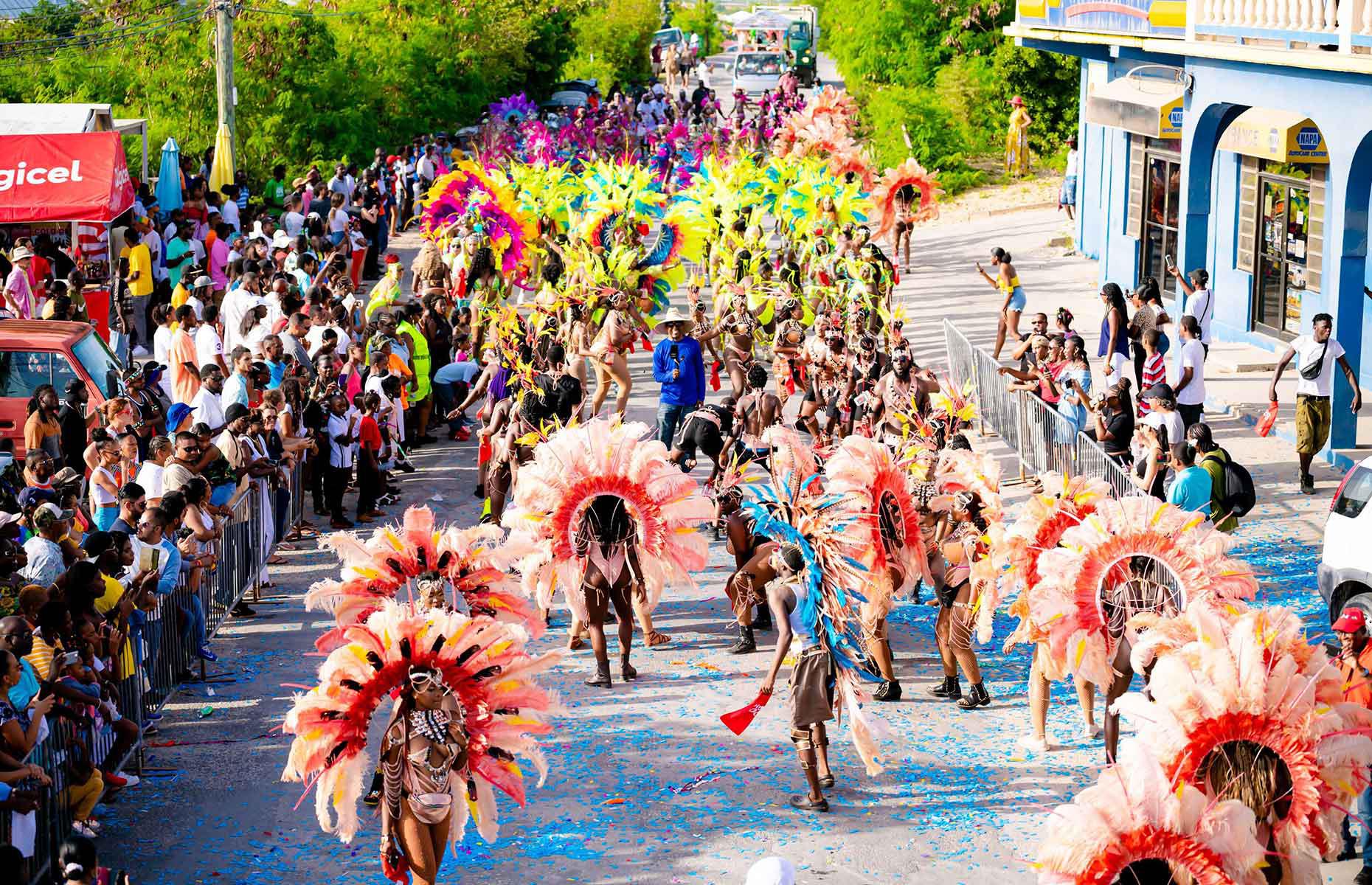 <p>Music fans should head here in March for the annual Moonsplash festival – it's been taking place since the 1990s, featuring a line-up of local reggae artists. August's Anguilla Summer Festival (pictured), with its colorful parades and all-day beach party, is another reason to make the trip.</p>  <p><strong><a href="https://www.loveexploring.com/guides/88234/what-to-see-do-and-where-to-stay-on-anguilla-the-caribbean-island-unpsoiled">Discover more things to see, eat and do on the isle of Anguilla with our guide</a></strong></p>